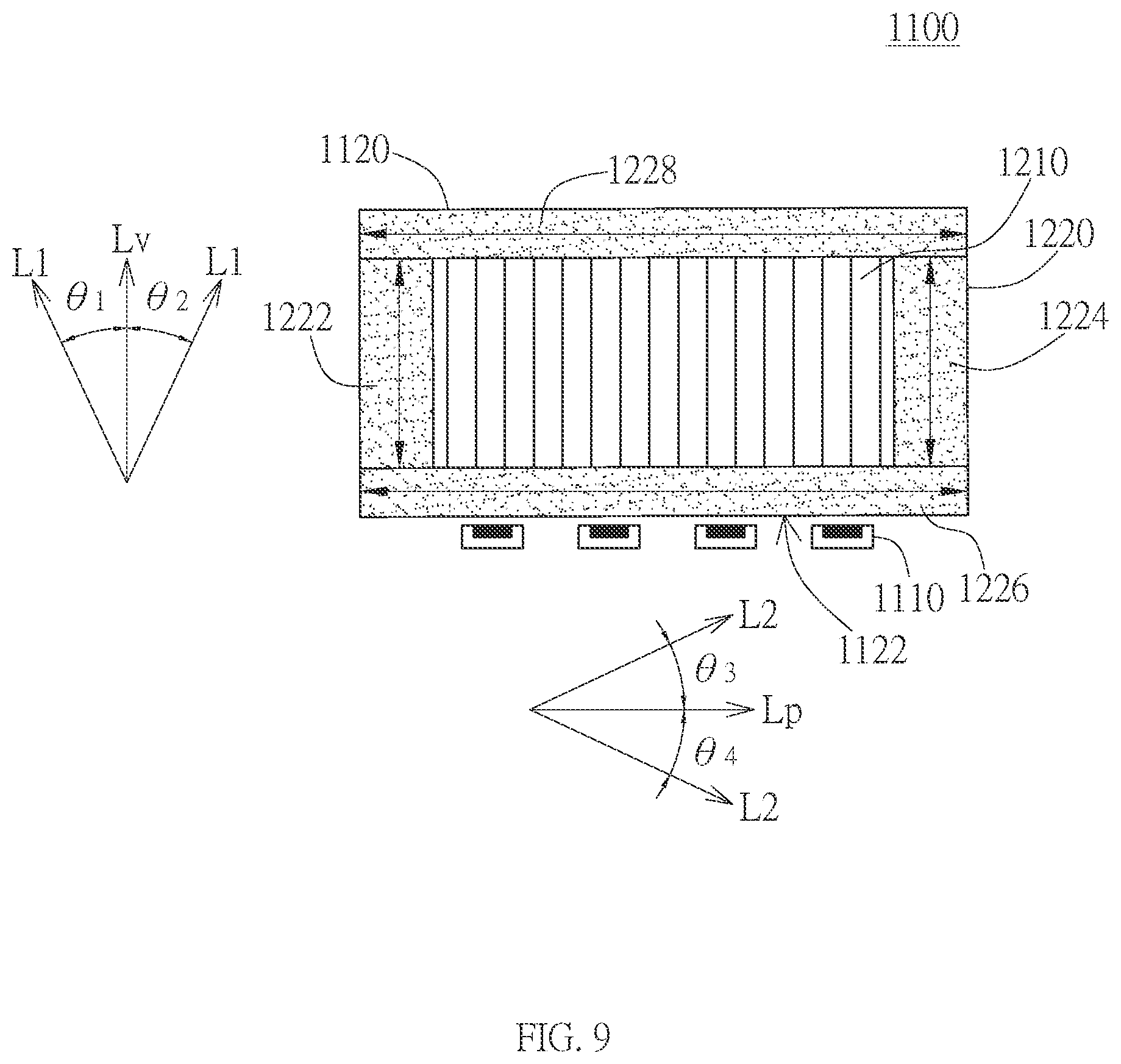 Patent US12345910 Figure 7 – Light guide plate and backlight module