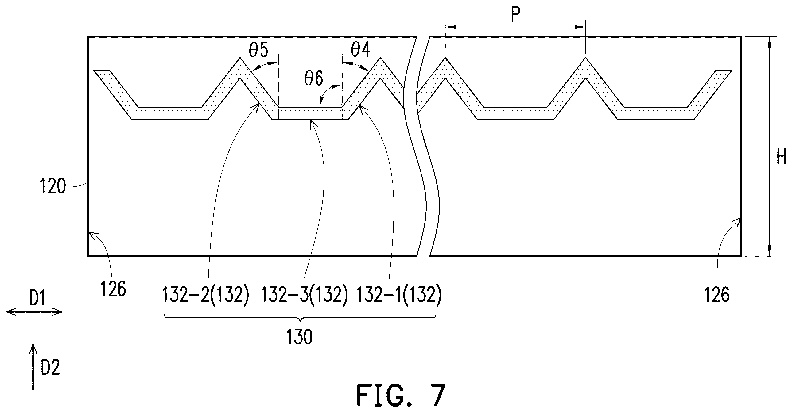 Patent US12345911 Figure 7 – Display device including polarizing beam splitter, sub-reflective elements, reflective polarizer, and reflective display unit