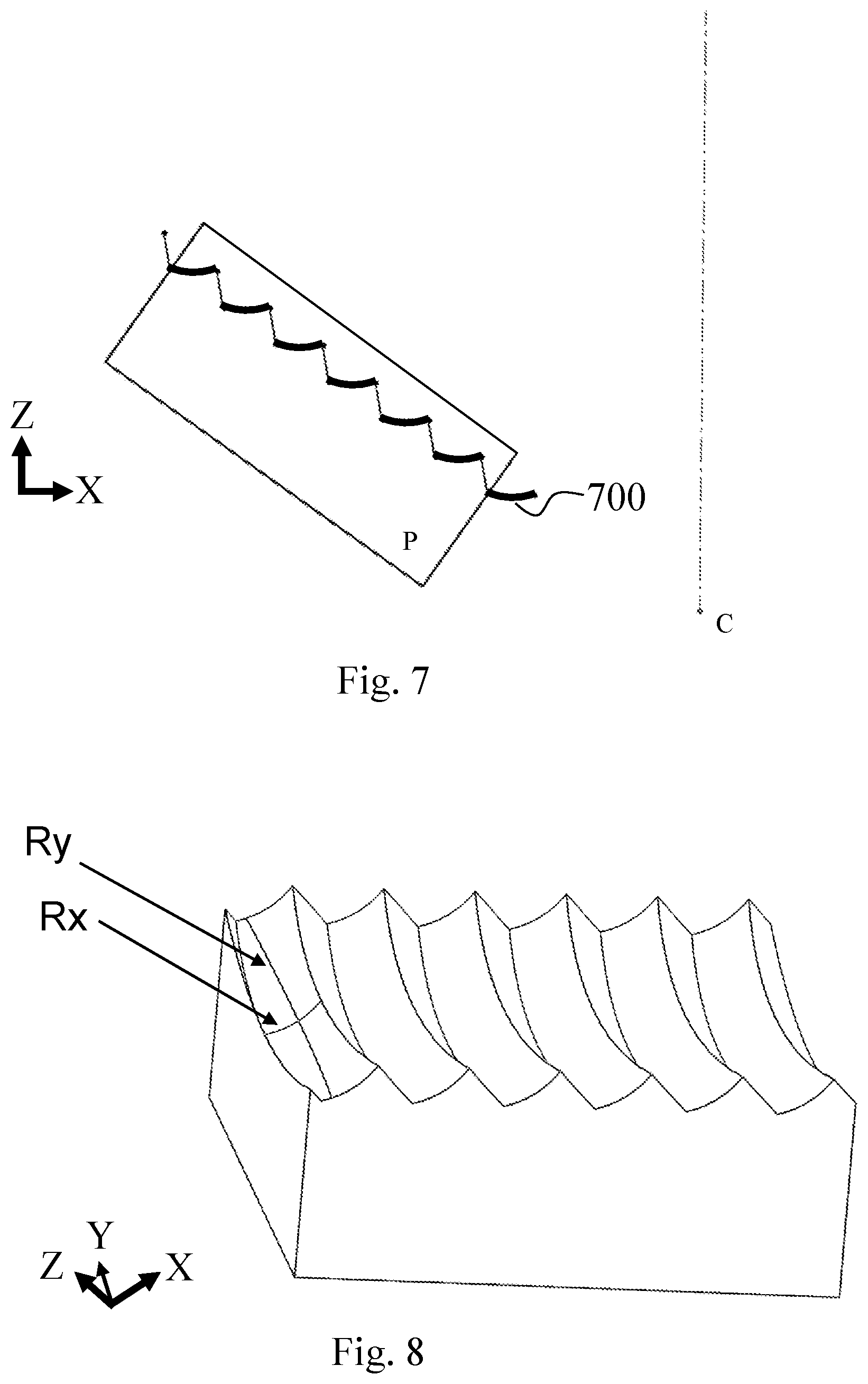 Patent US12345912 Figure 4 – Method for manufacturing a set of optical guide microstructures