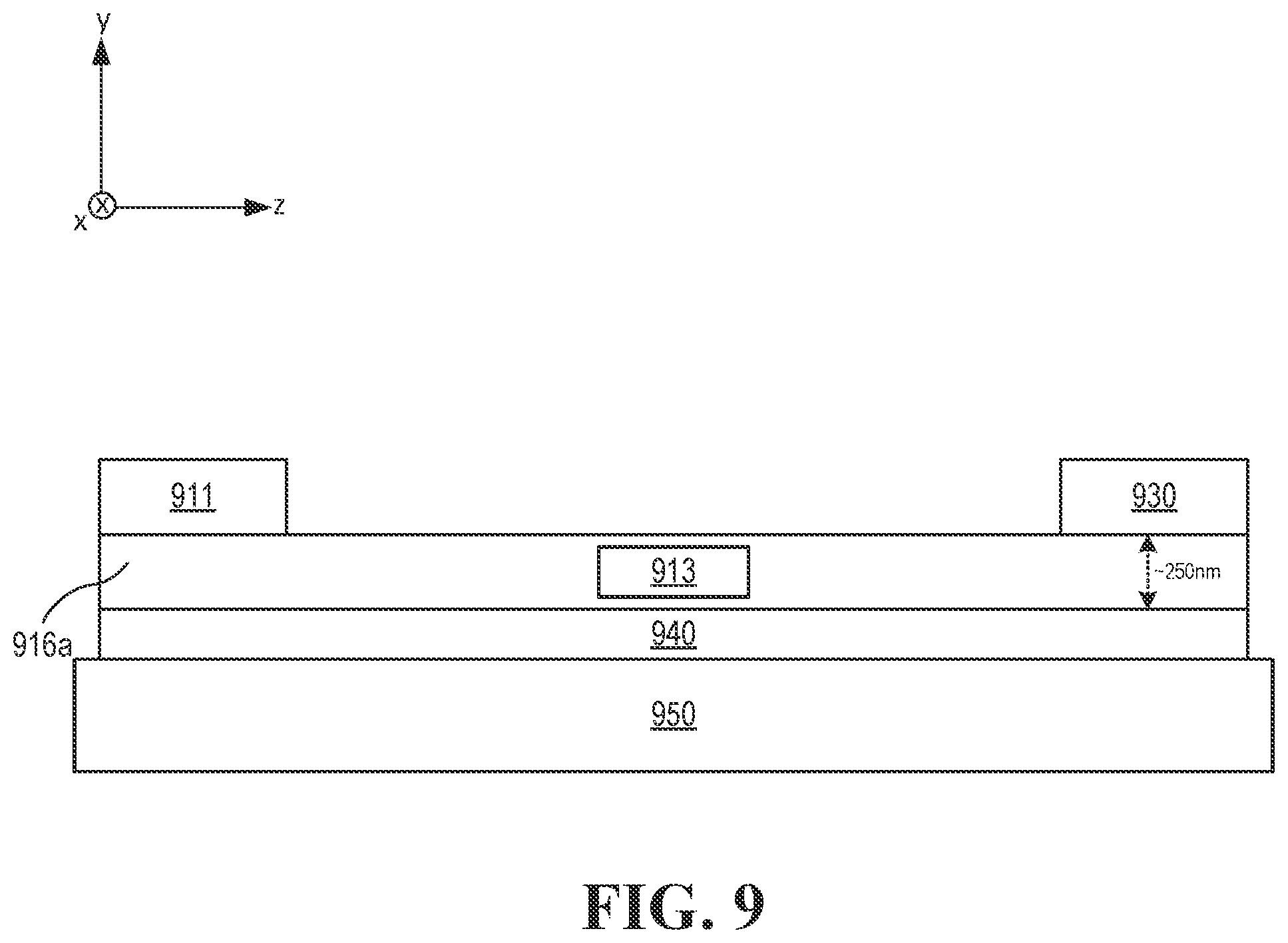 Patent US12345915 Figure 10 – Heterogeneous integration of active layers on a heat-assisted magnetic recording slider