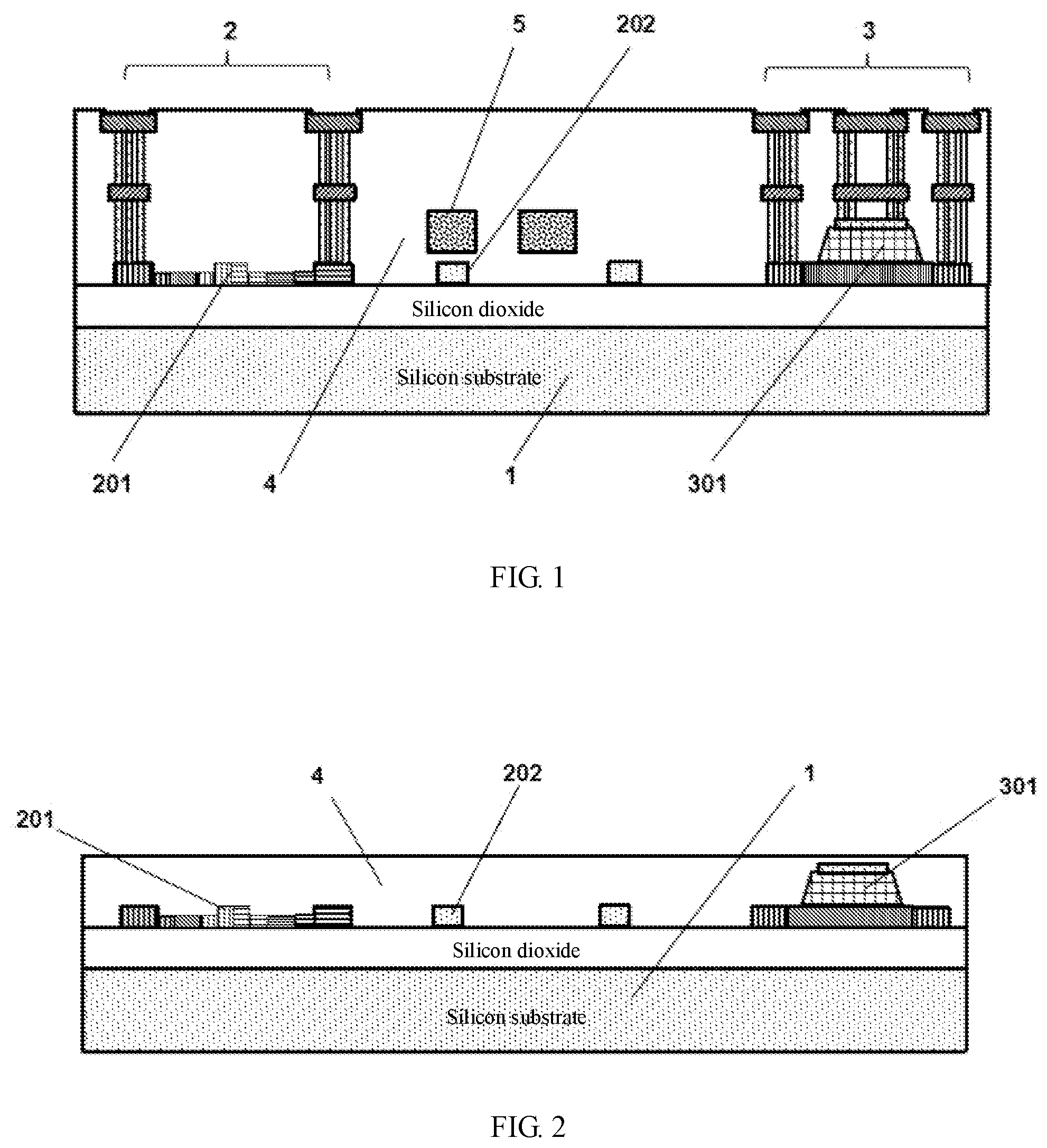 Patent US12345921 — Silicon-based integrated optical chip — Figure 1
