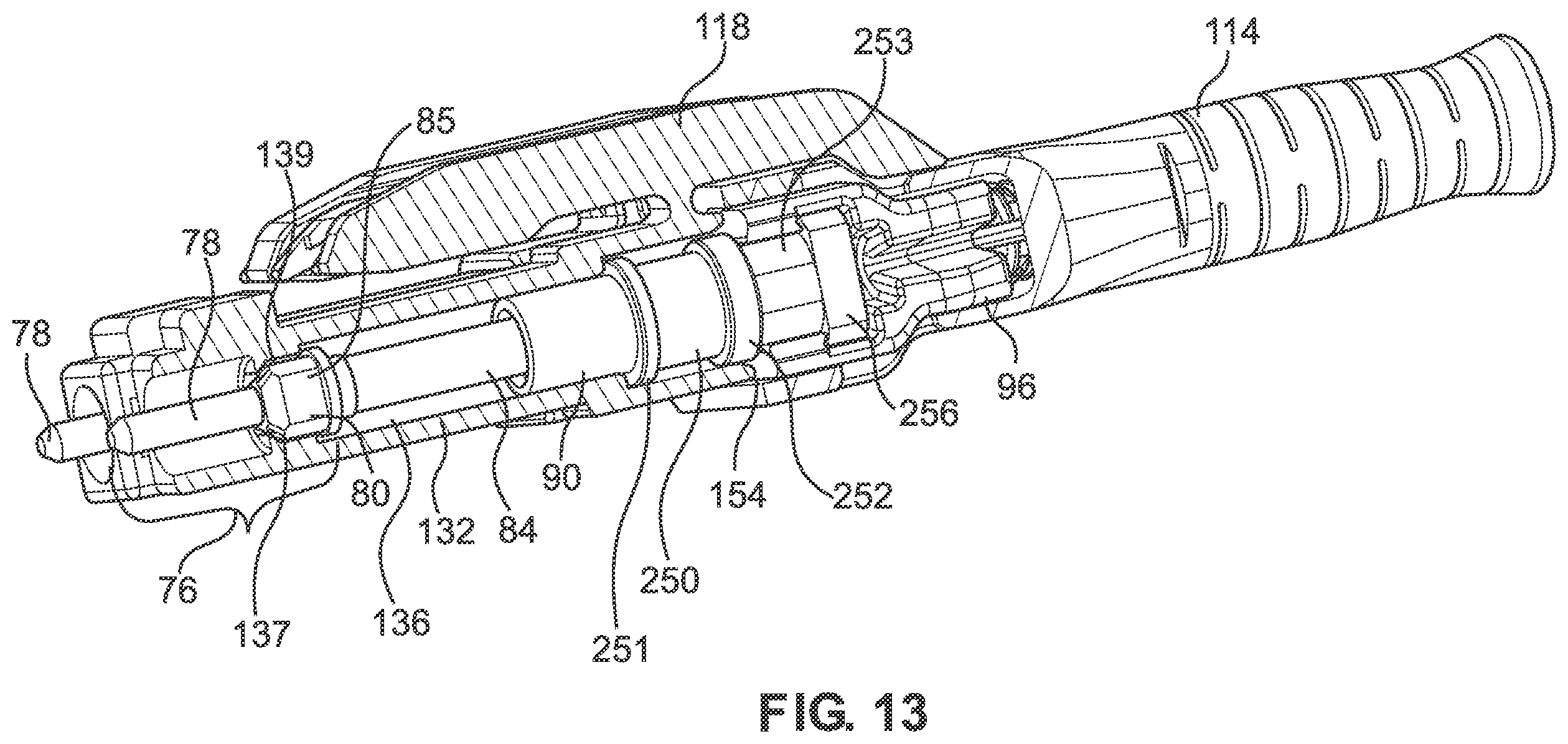 Patent US12345925 Figure 12 – Telecommunications connector with latch release mechanism