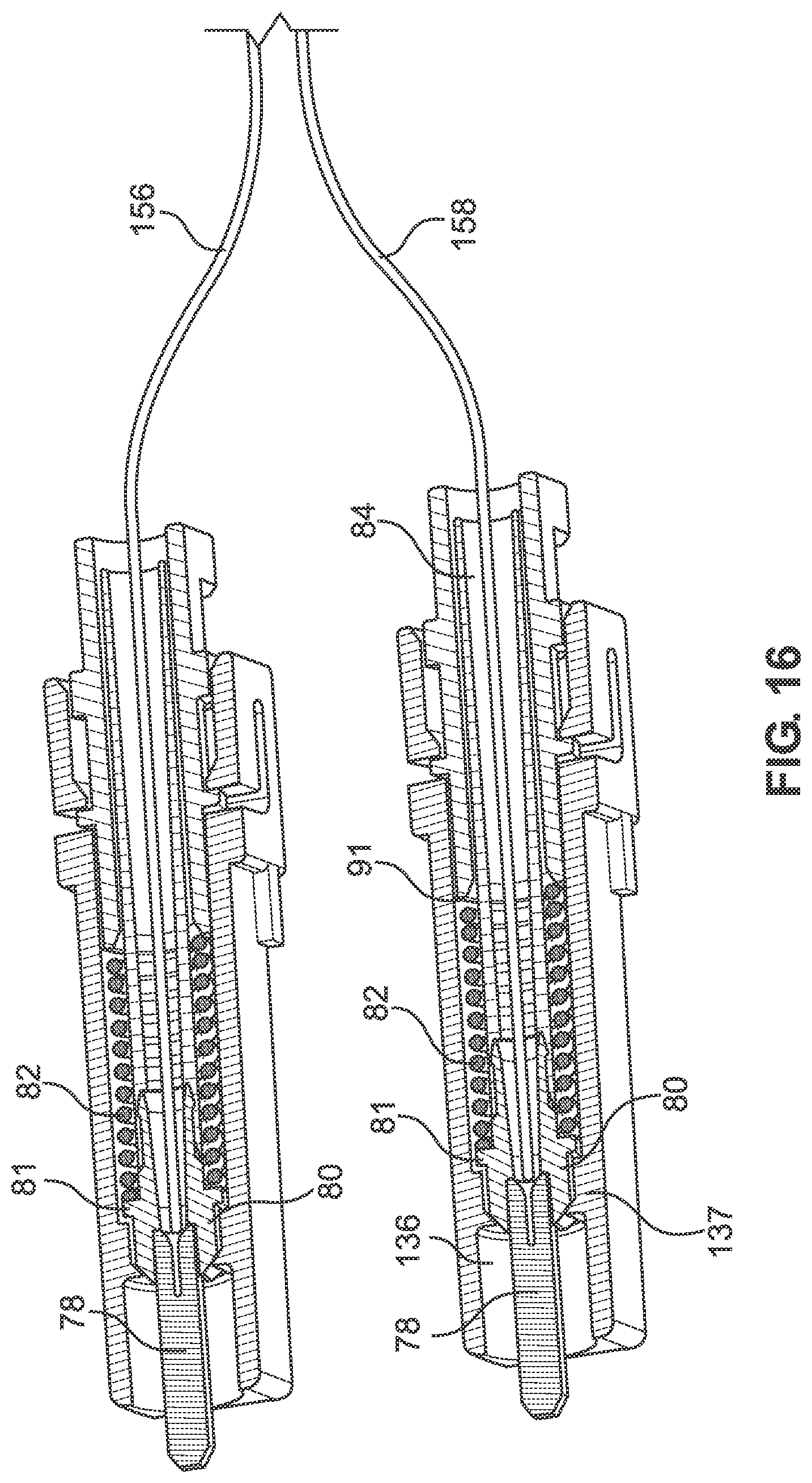 Patent US12345925 Figure 15 – Telecommunications connector with latch release mechanism