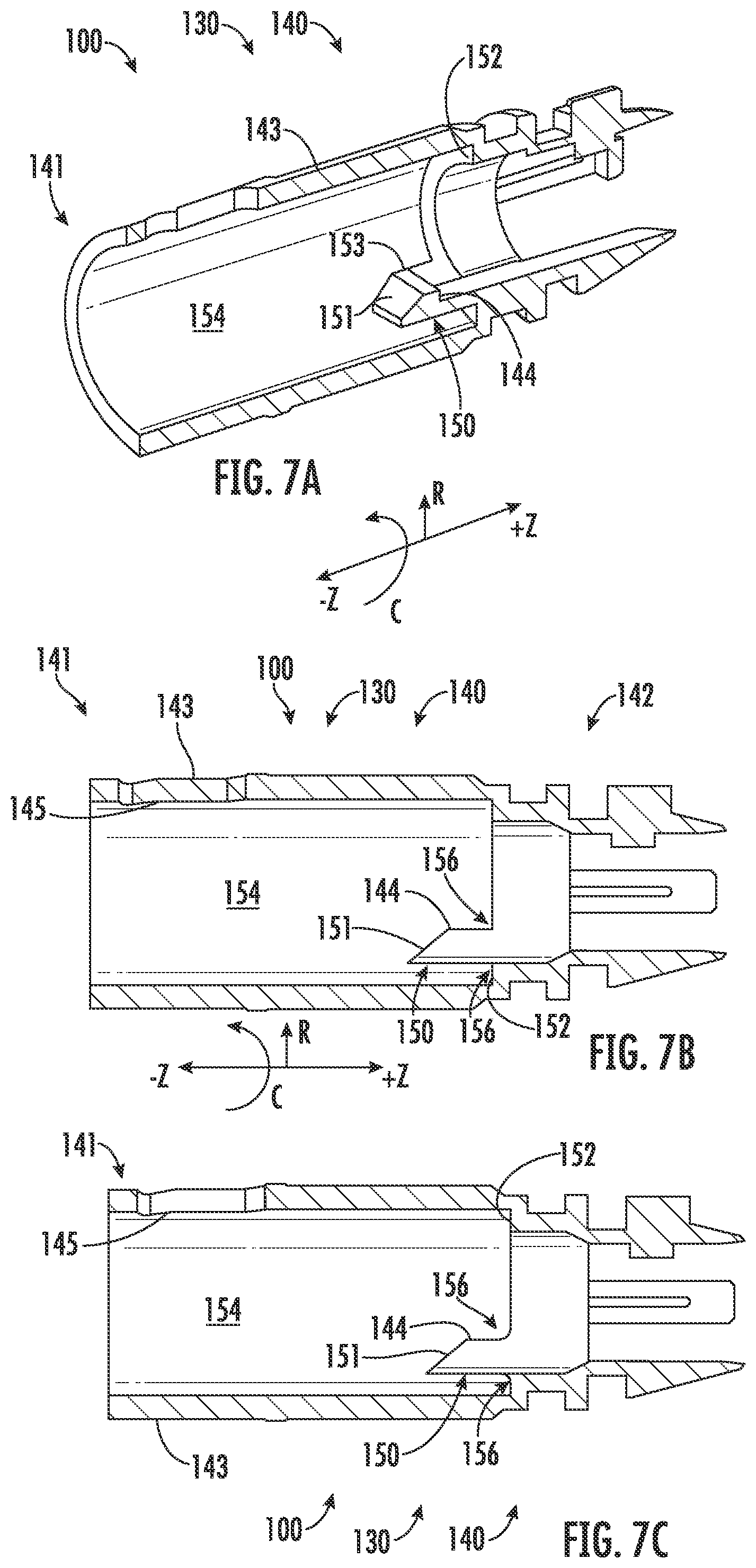 Patent US12345927 Figure 7 – Fiber optic adapter assemblies including a conversion housing and a release housing