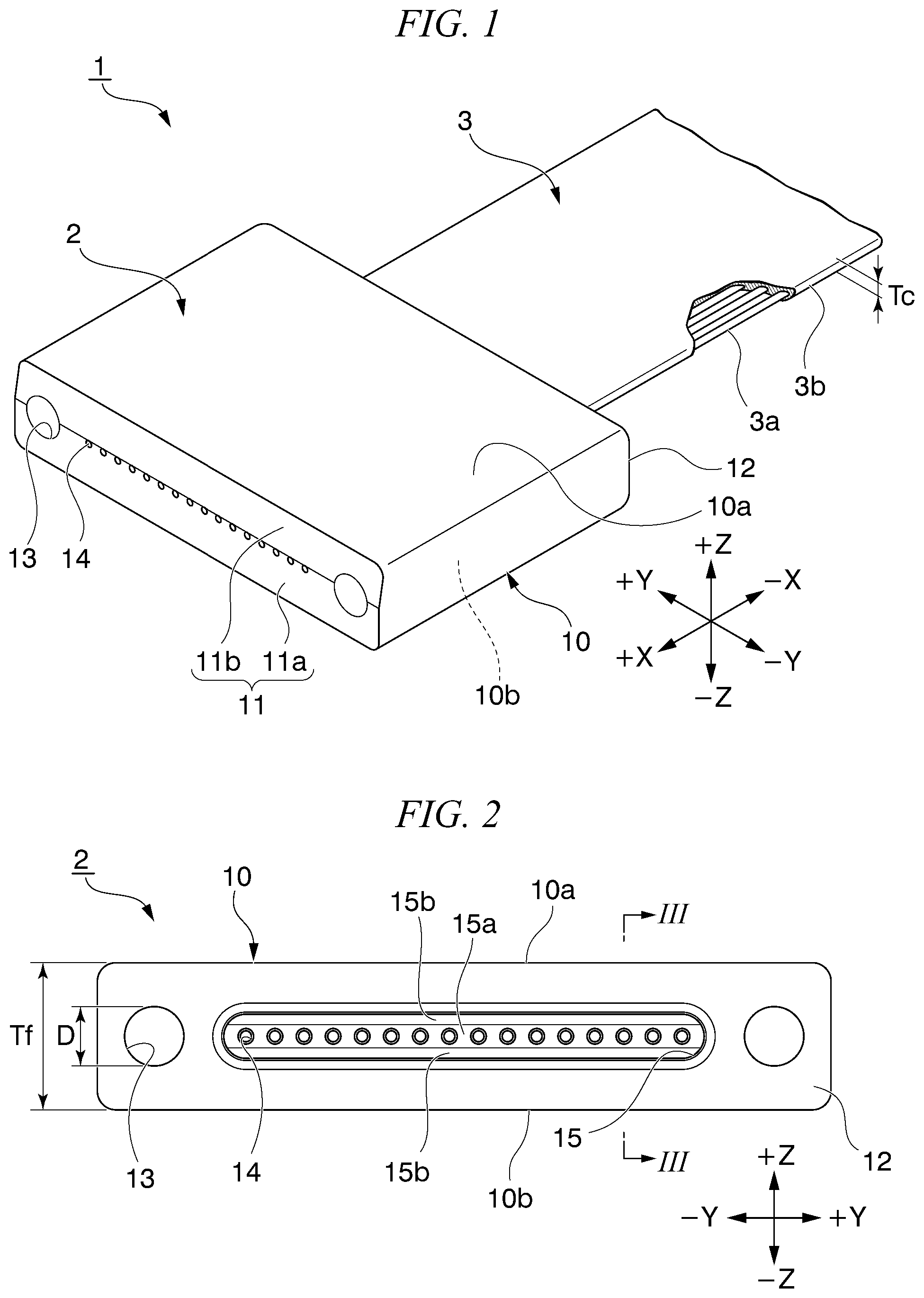Patent US12345929 Figure 1 – Ferrule for optical connector
