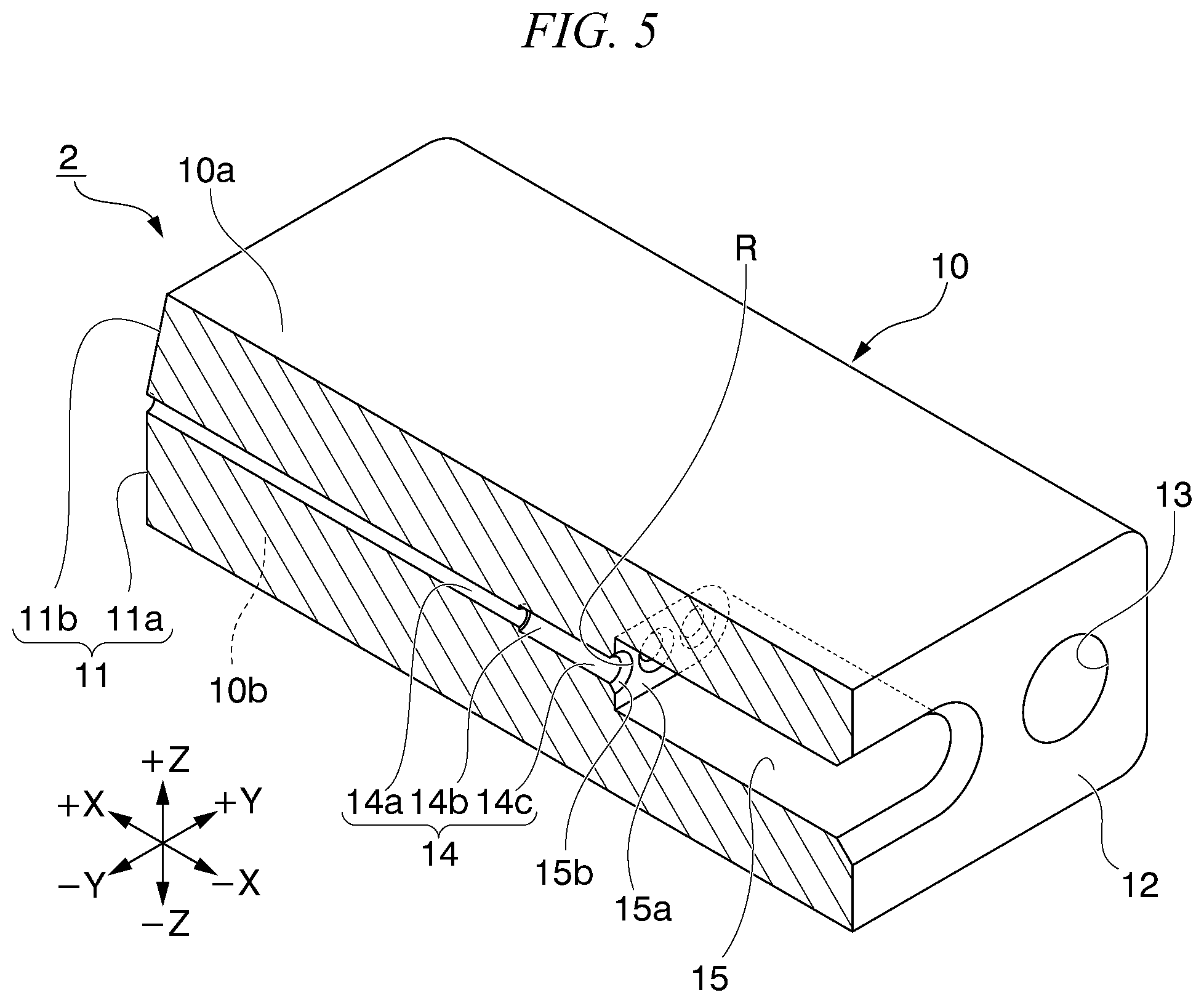 Patent US12345929 Figure 3 – Ferrule for optical connector