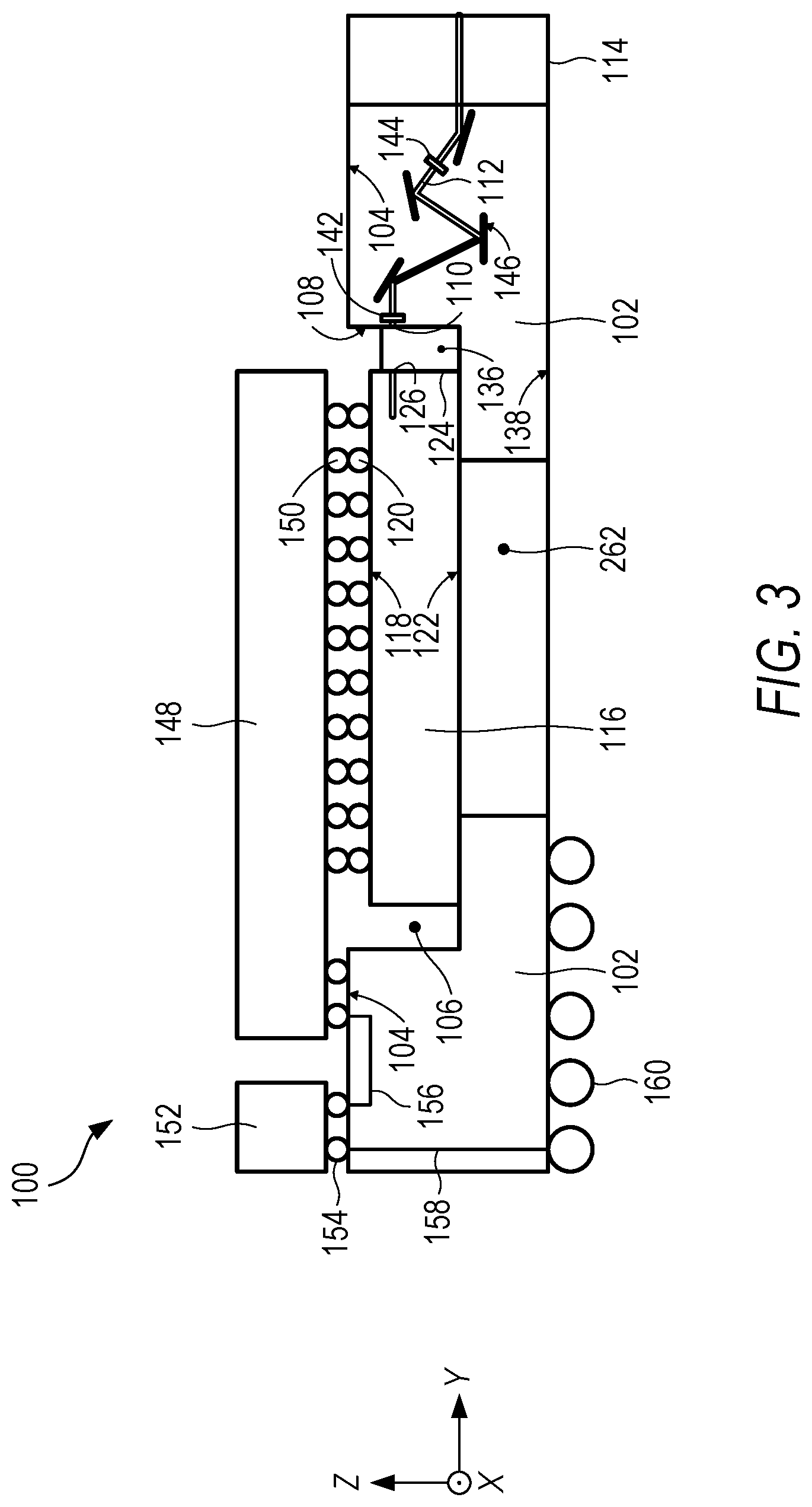Patent US12345931 Figure 3 – Optical circuit with optical port in sidewall