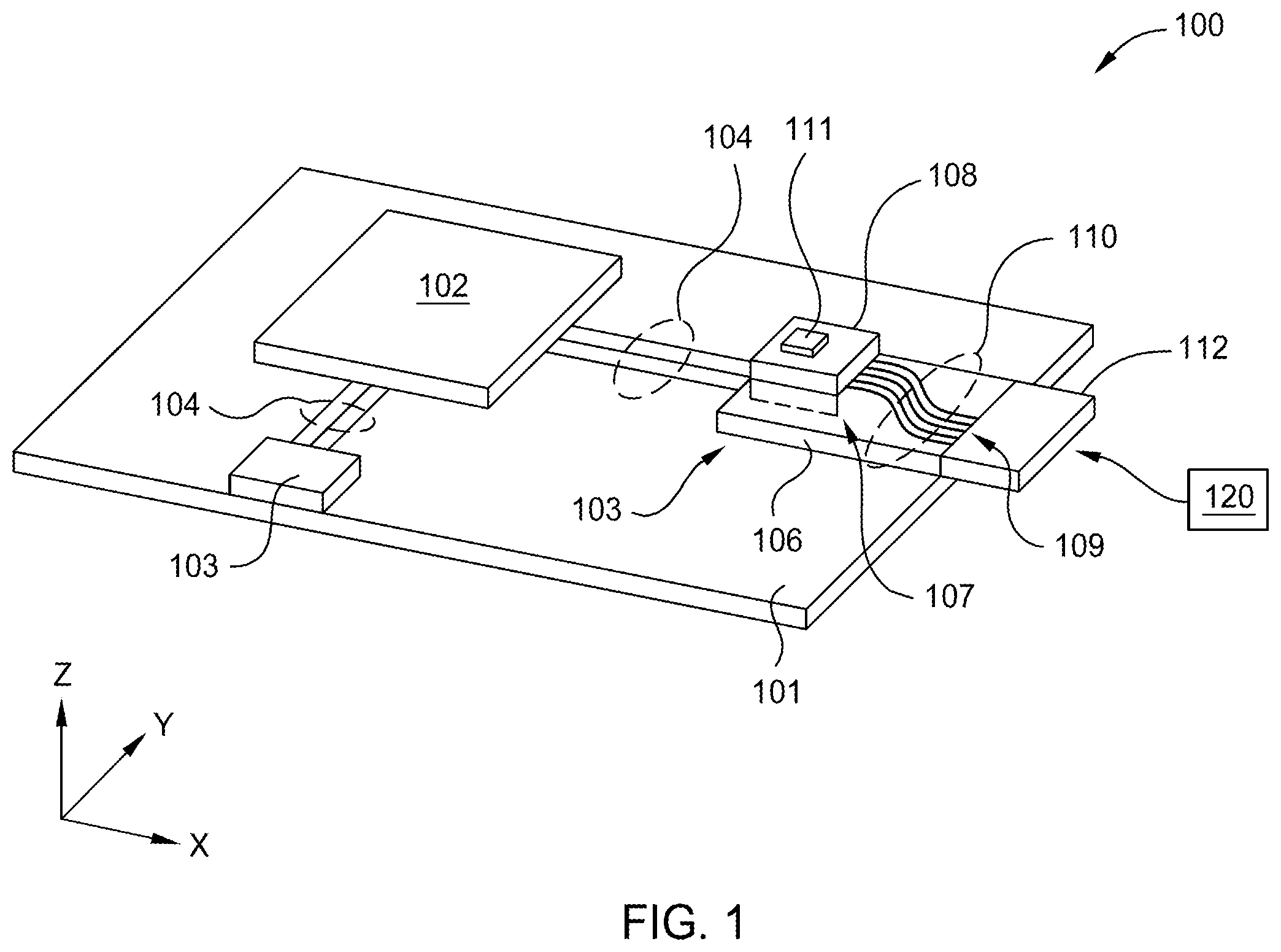 Patent US12345934 Figure 1 – Methods for fabrication of optical structures on photonic glass layer substrates