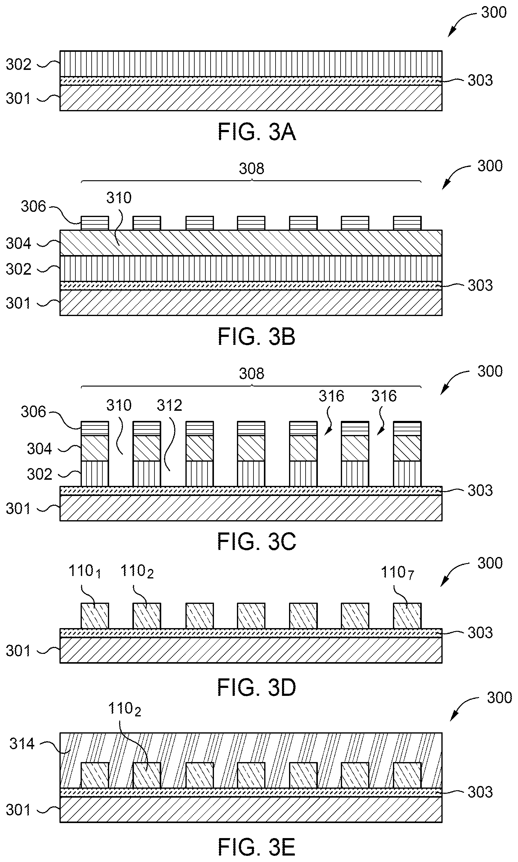 Patent US12345934 Figure 4 – Methods for fabrication of optical structures on photonic glass layer substrates