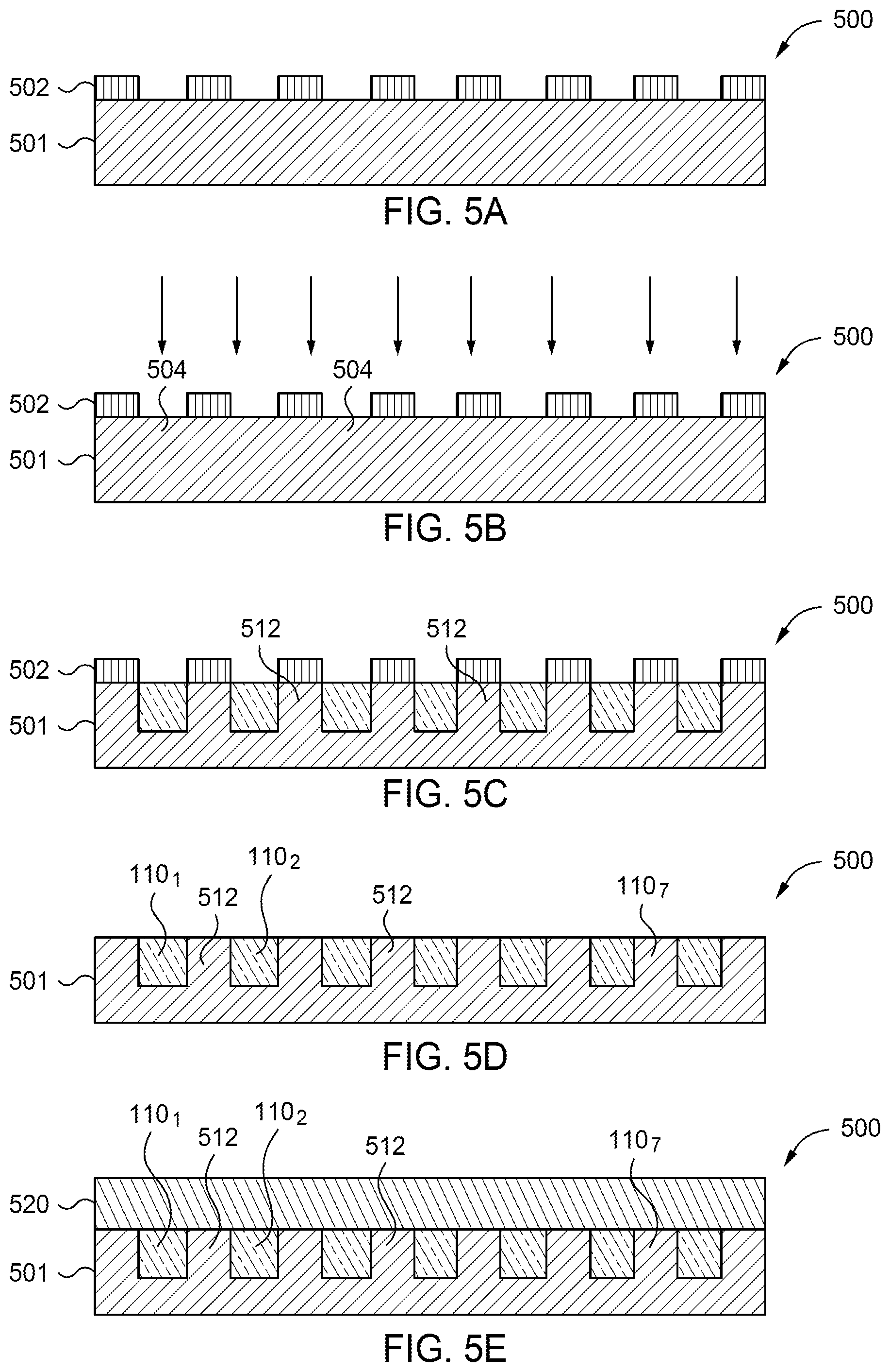 Patent US12345934 Figure 6 – Methods for fabrication of optical structures on photonic glass layer substrates