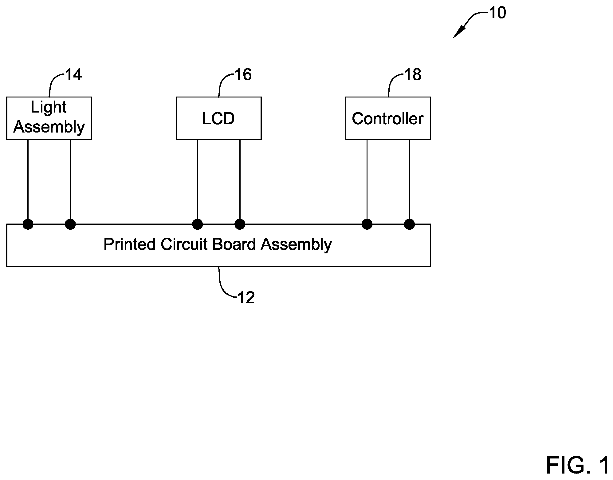Patent US12345936 — Building control device with a light guide configured for uniformly illuminating a graphical symbol that is visible to a user of the building control device — Figure 1