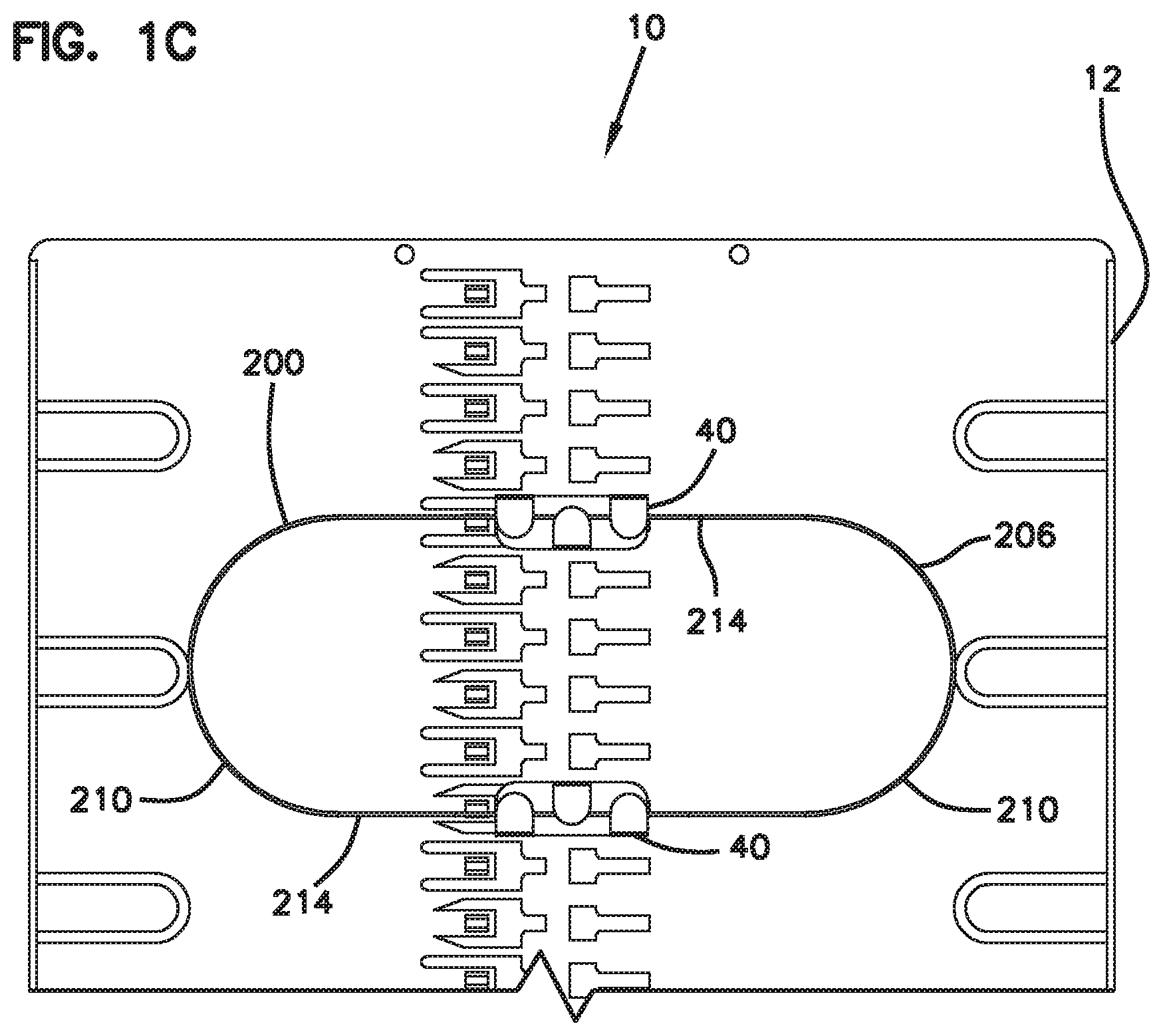 Patent US12345939 Figure 3 – Fiber optic cable storage devices, systems and methods with mounted components and fiber loop management