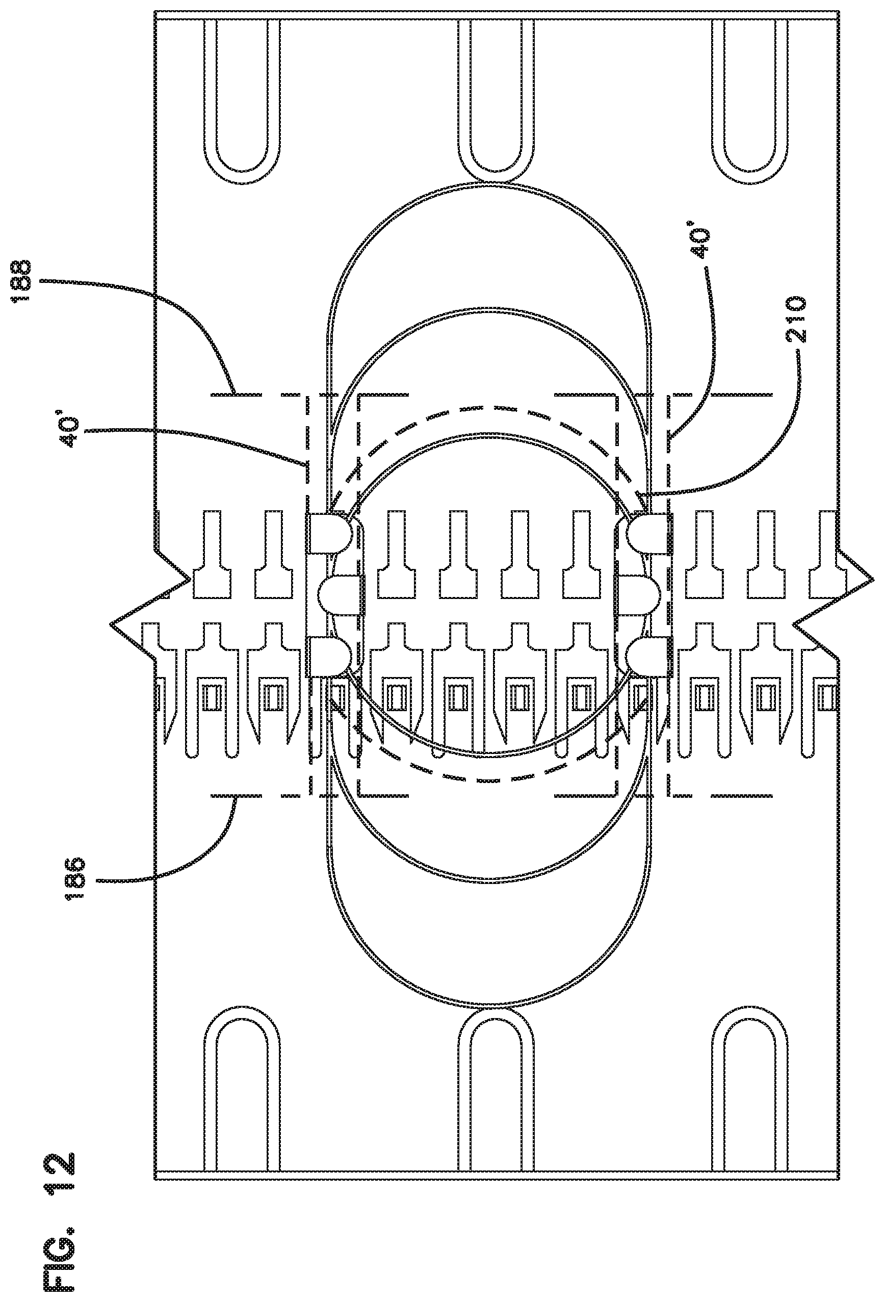 Patent US12345939 Figure 15 – Fiber optic cable storage devices, systems and methods with mounted components and fiber loop management