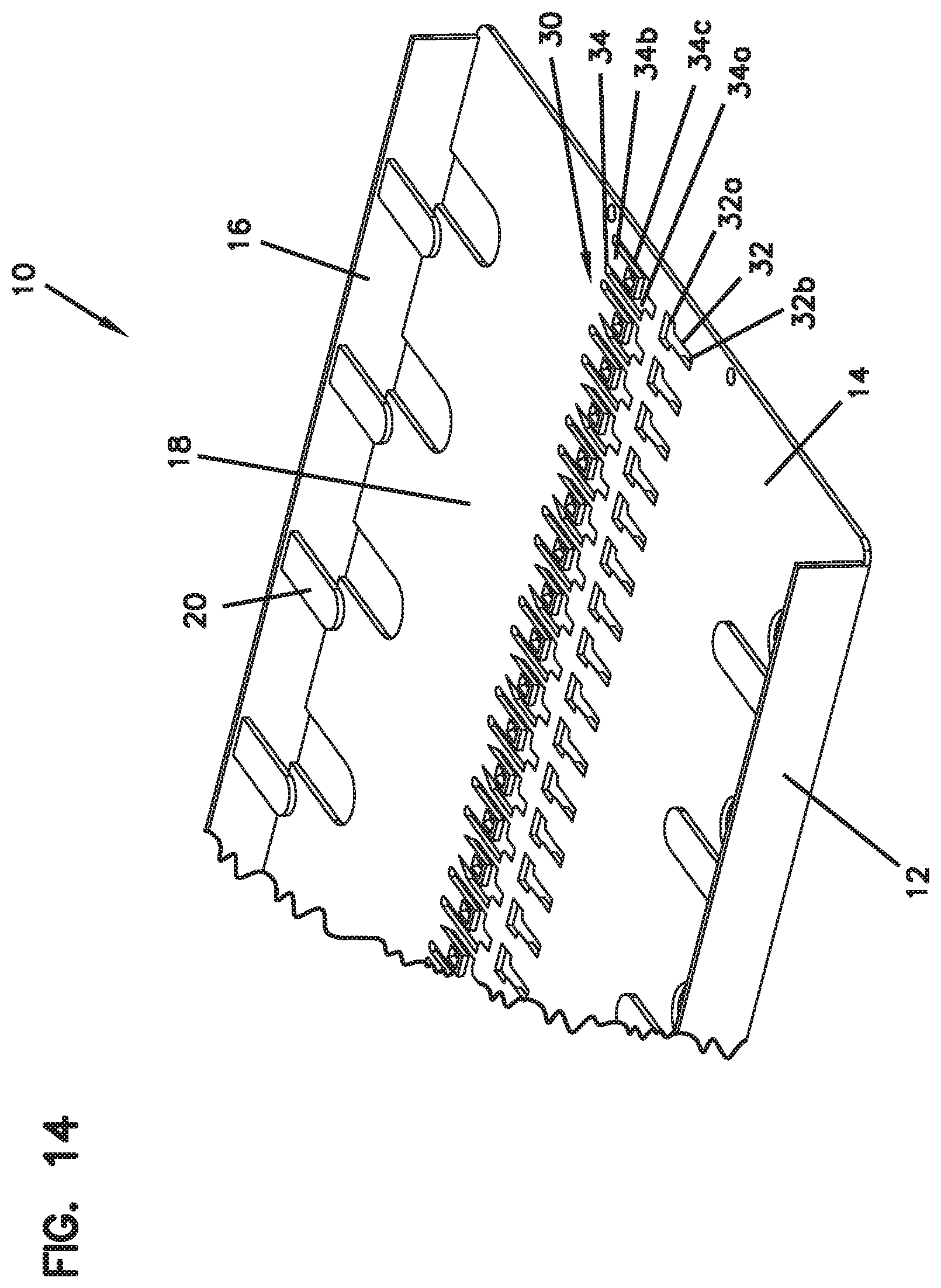 Patent US12345939 Figure 17 – Fiber optic cable storage devices, systems and methods with mounted components and fiber loop management