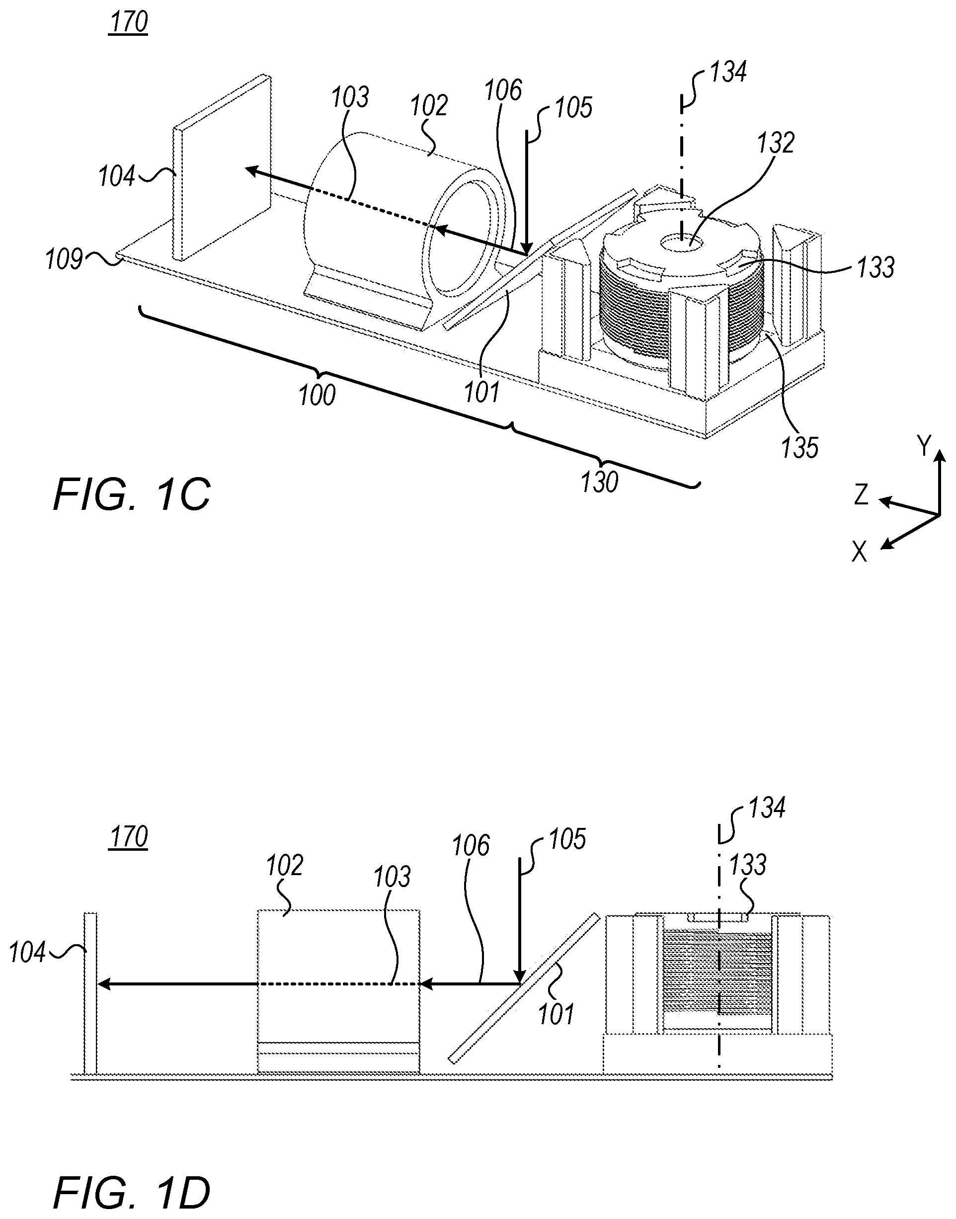 Patent US12345943 Figure 2 – Folded camera lens designs