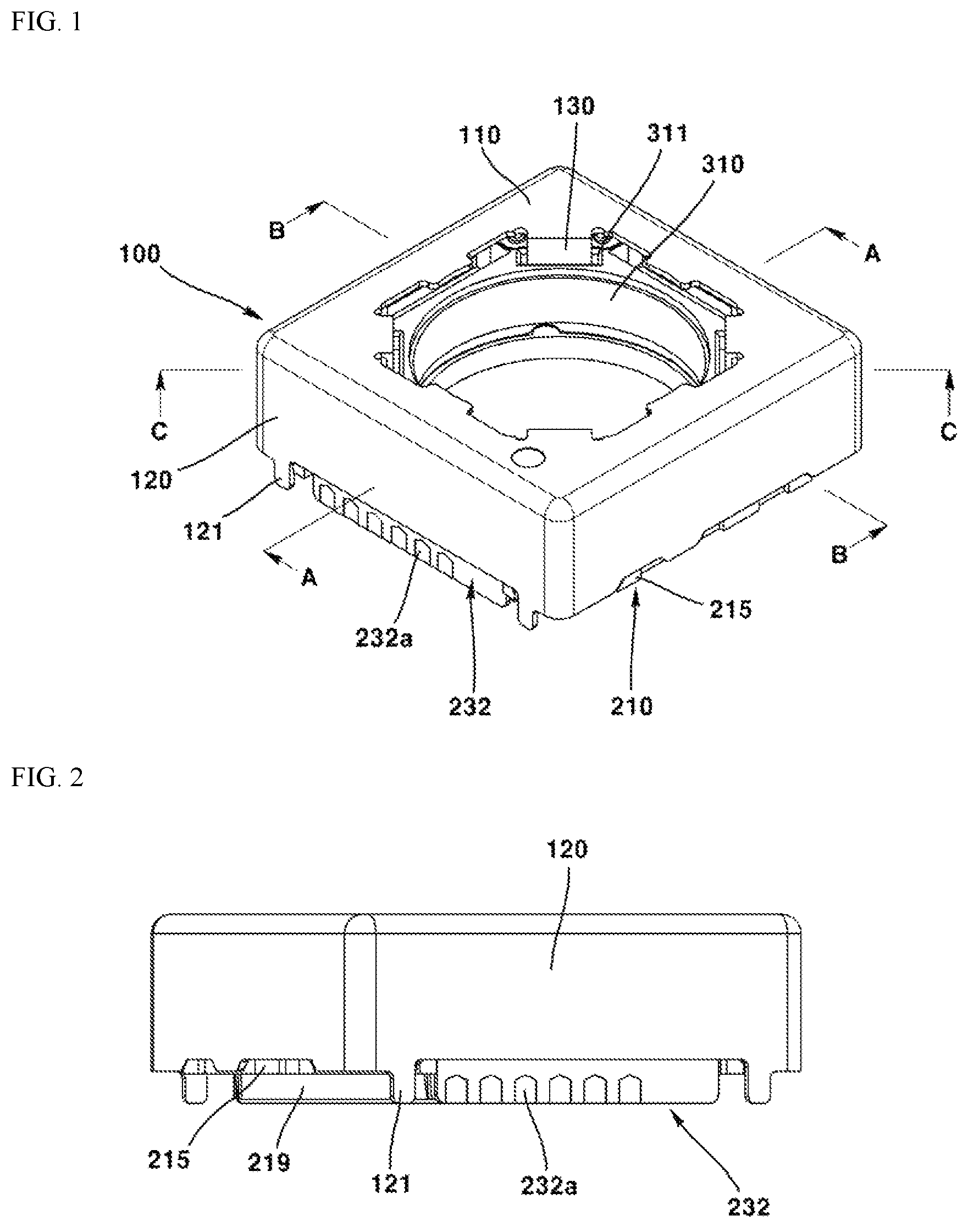 Patent US12345944 Figure 1 – Lens driving device