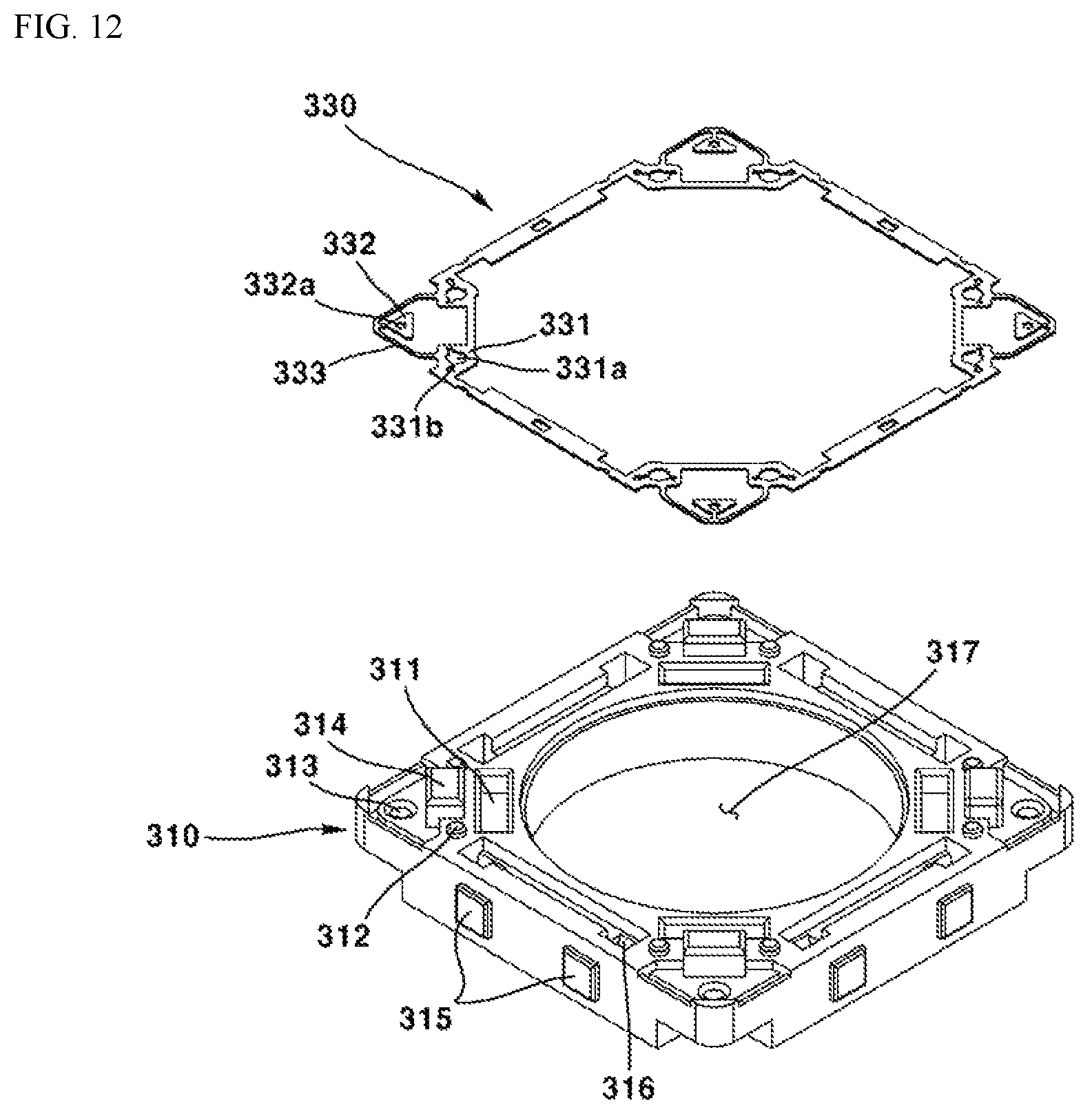 Patent US12345944 Figure 9 – Lens driving device