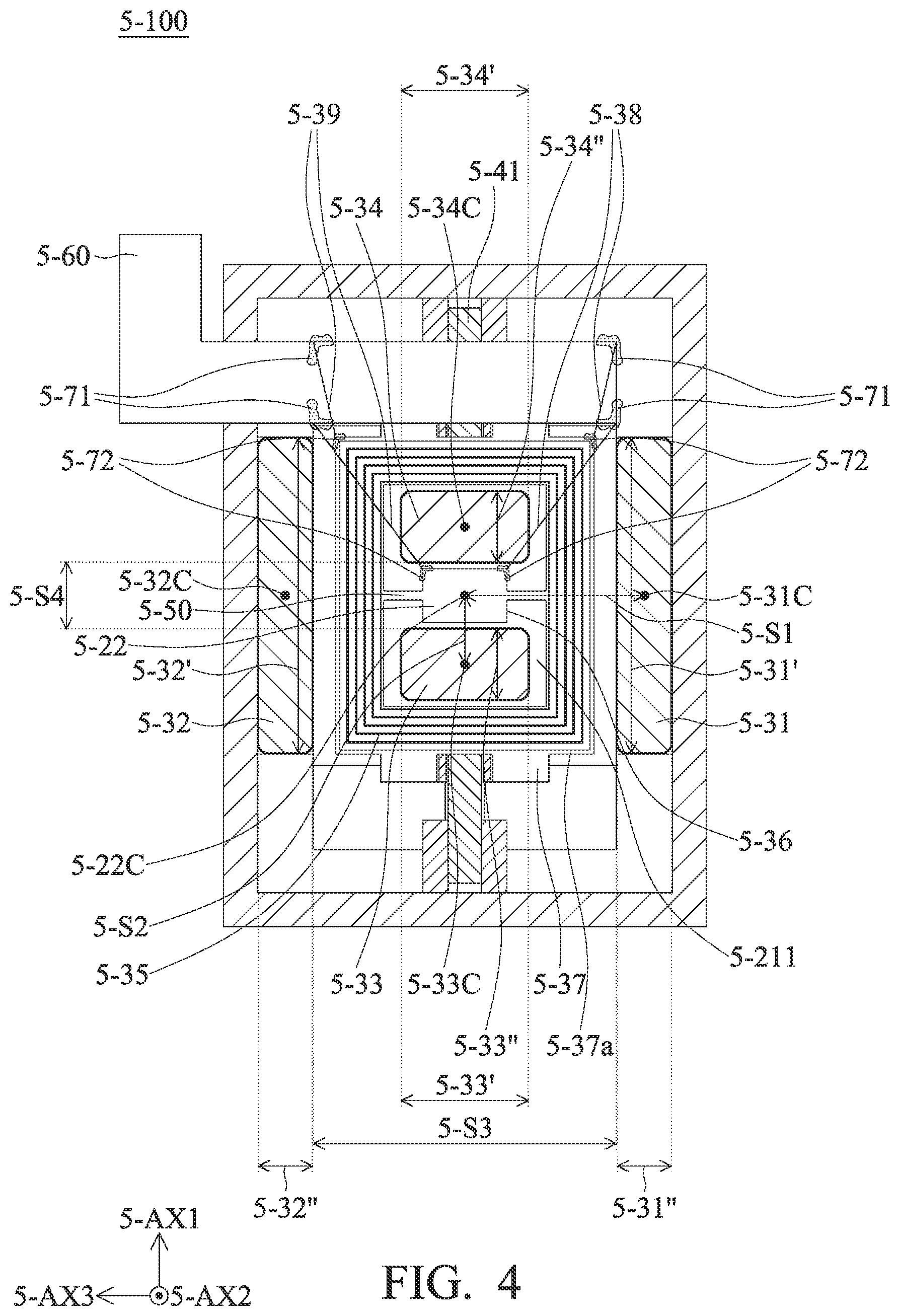 Patent US12345947 Figure 4 – Optical element driving mechanism