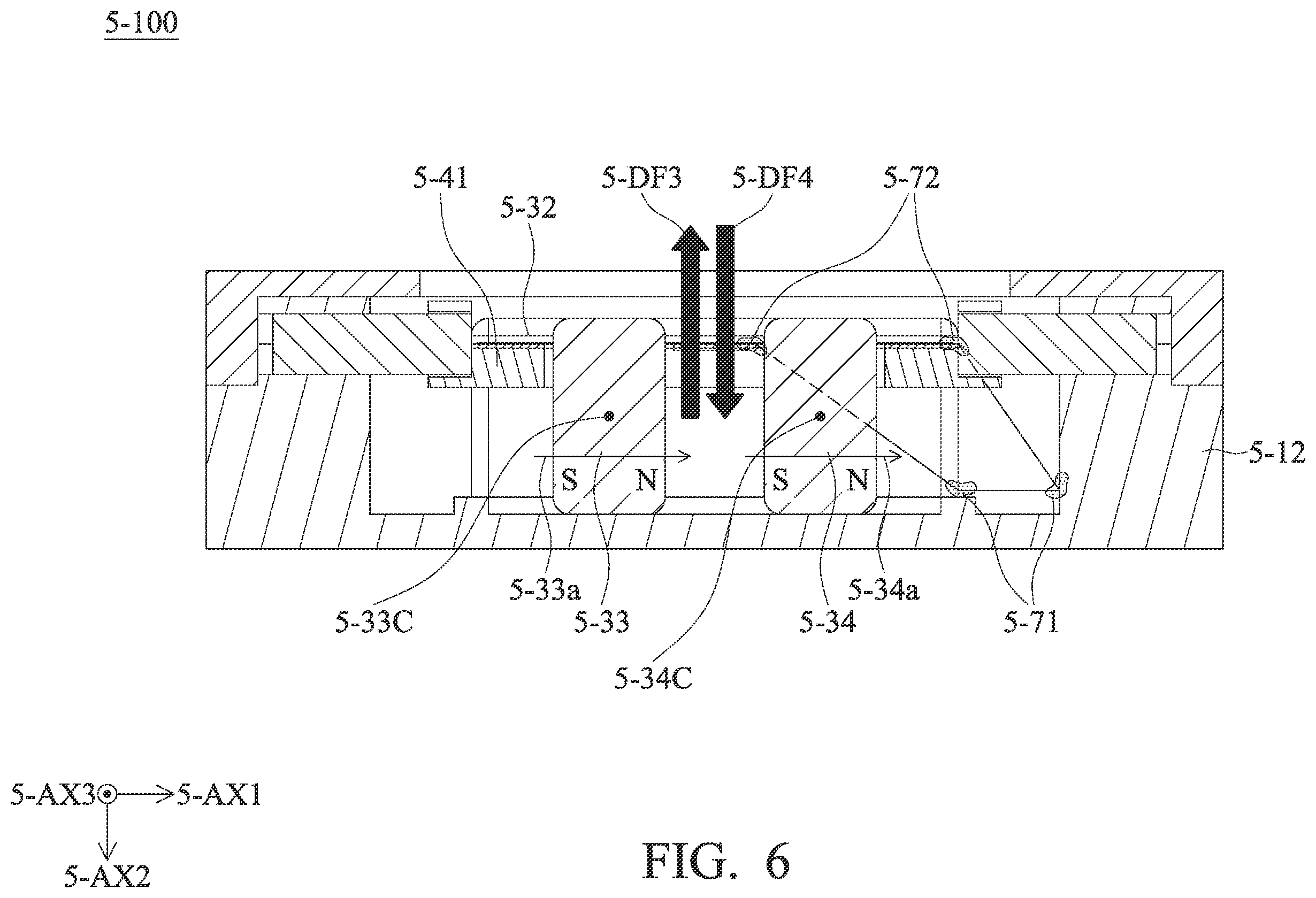 Patent US12345947 Figure 6 – Optical element driving mechanism