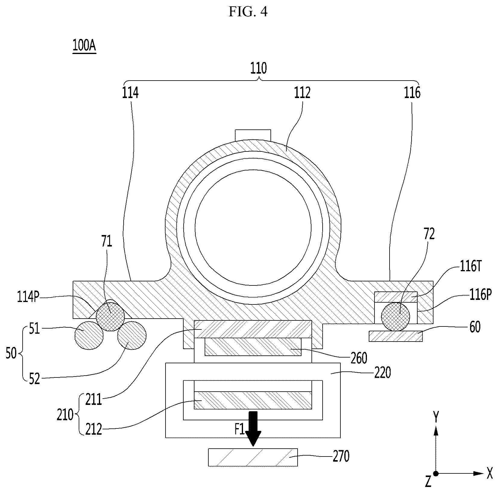 Patent US12345948 Figure 6 – Camera actuator and camera module including the same