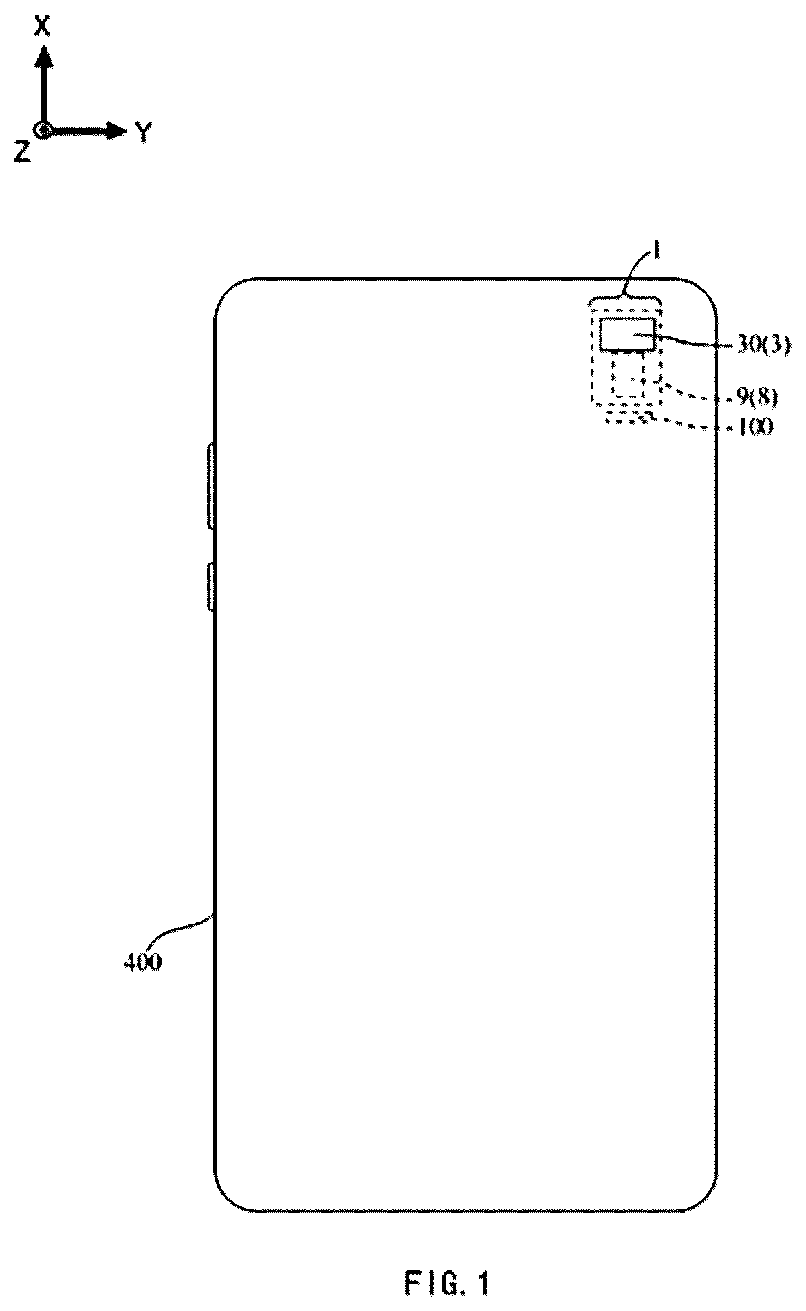 Patent US12345950 Figure 1 – Optical element driving device, camera device and electronic apparatus
