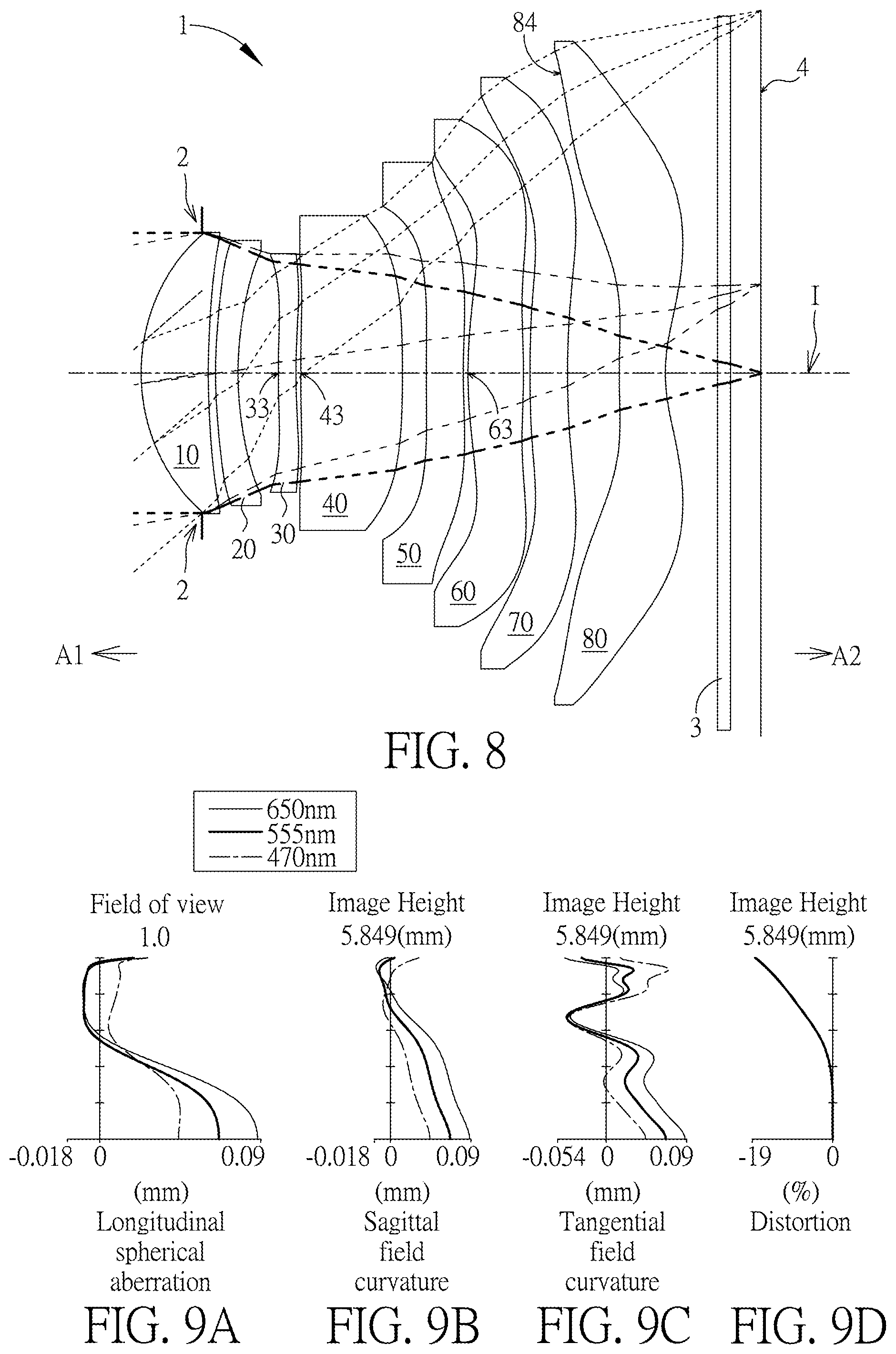 Patent US12345952 Figure 4 – Optical imaging lens