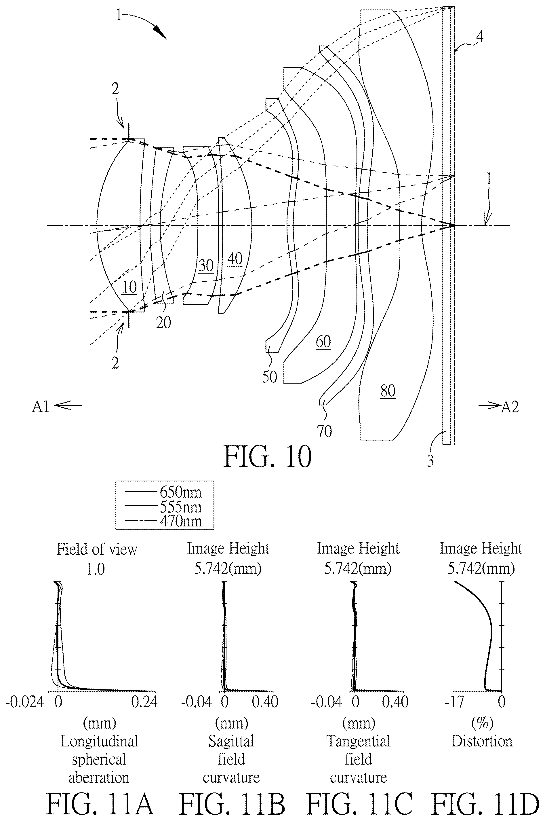 Patent US12345952 Figure 5 – Optical imaging lens