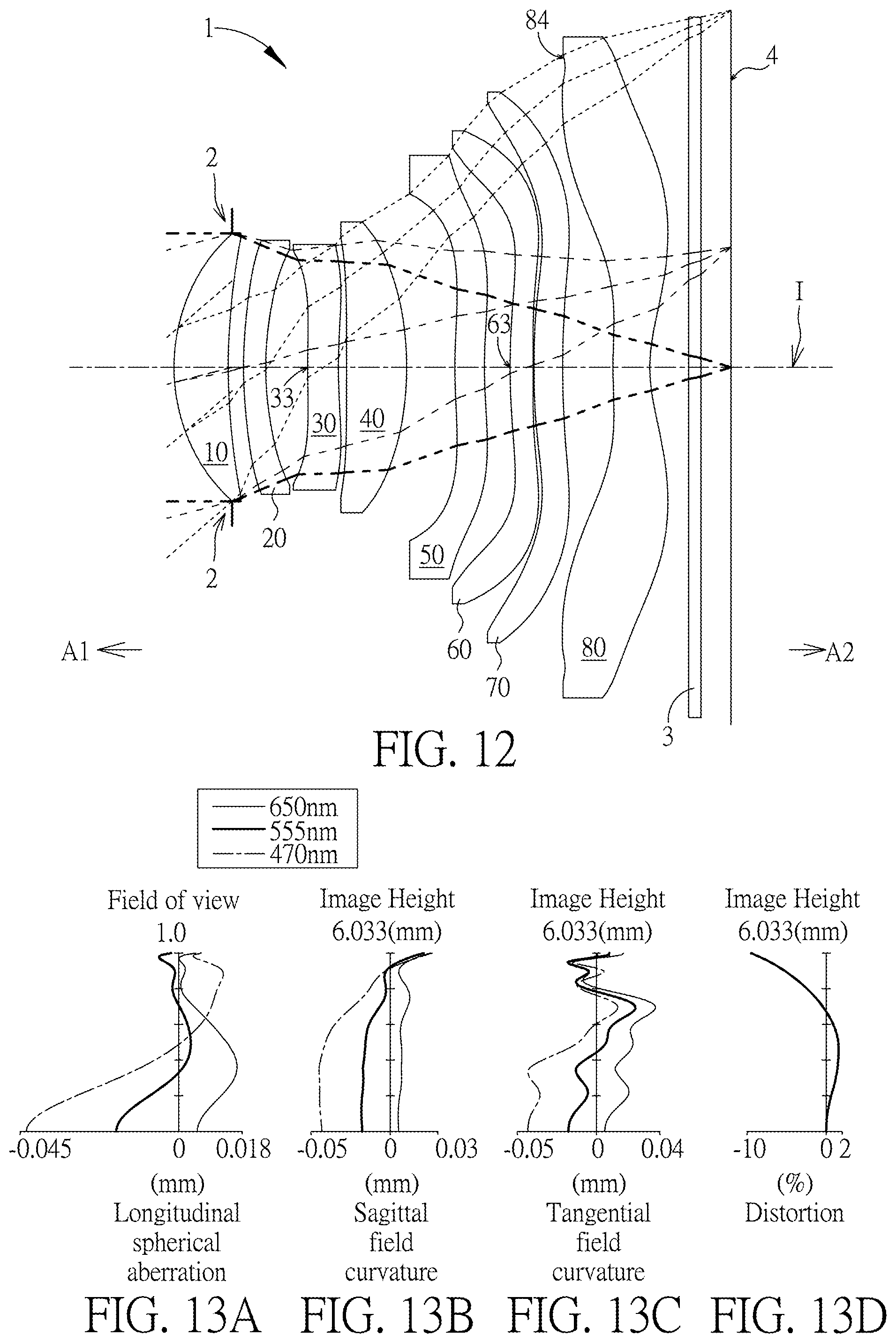 Patent US12345952 Figure 6 – Optical imaging lens