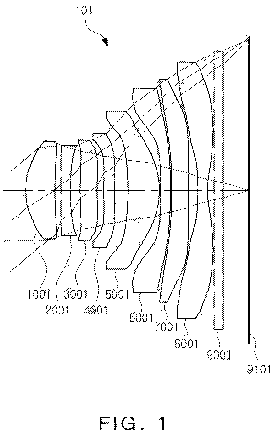 Patent US12345953 Figure 1 – Optical imaging system