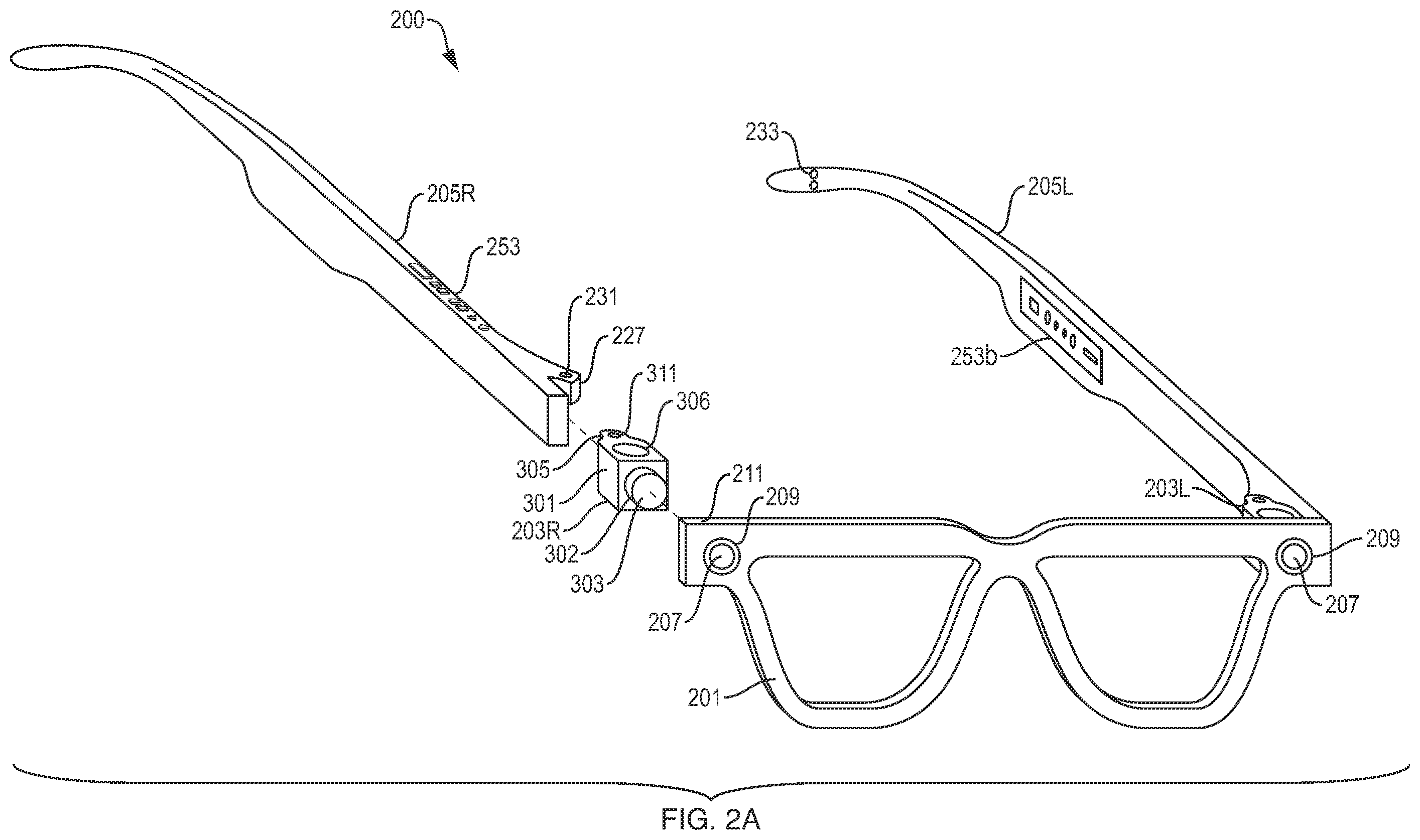 Patent US12345954 Figure 2 – Customizable electronic eyewear