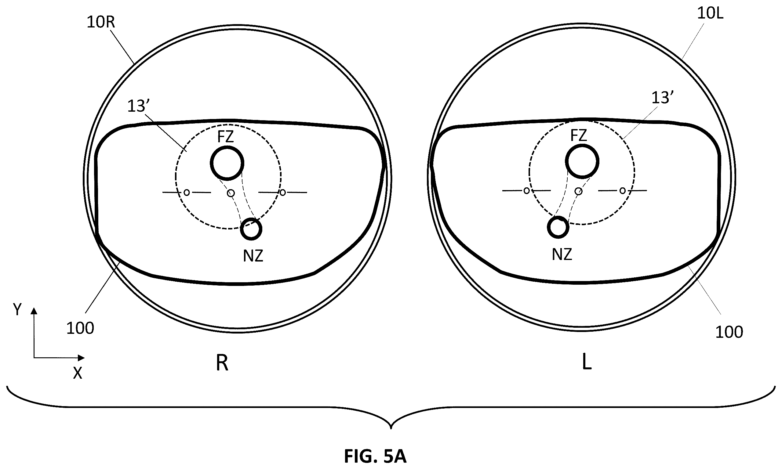 Patent US12345956 Figure 6 – Apparatus and method for projecting a pal lens in front of an eye