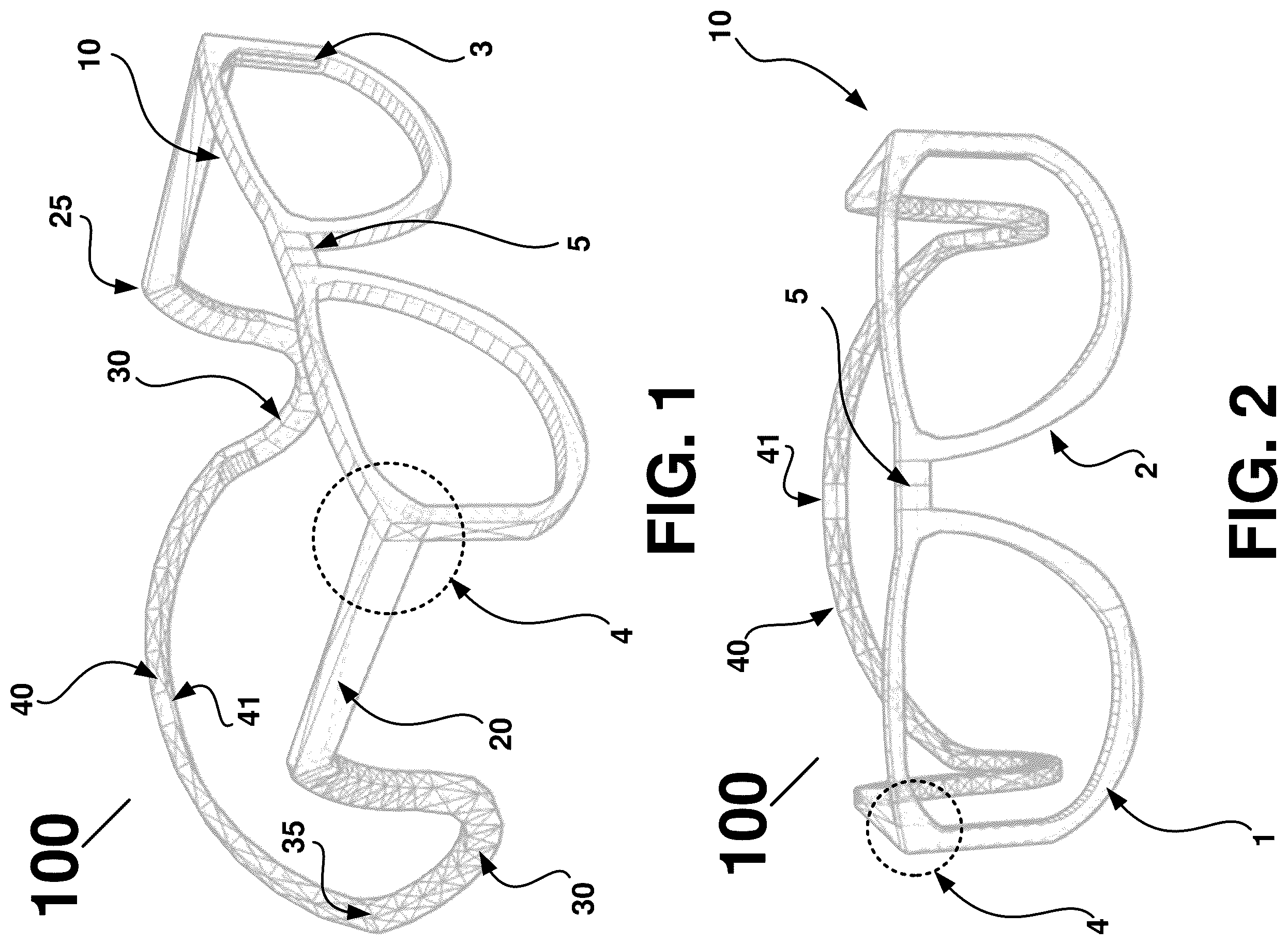 Patent US12345958 Figure 1 – Quadruped optical system