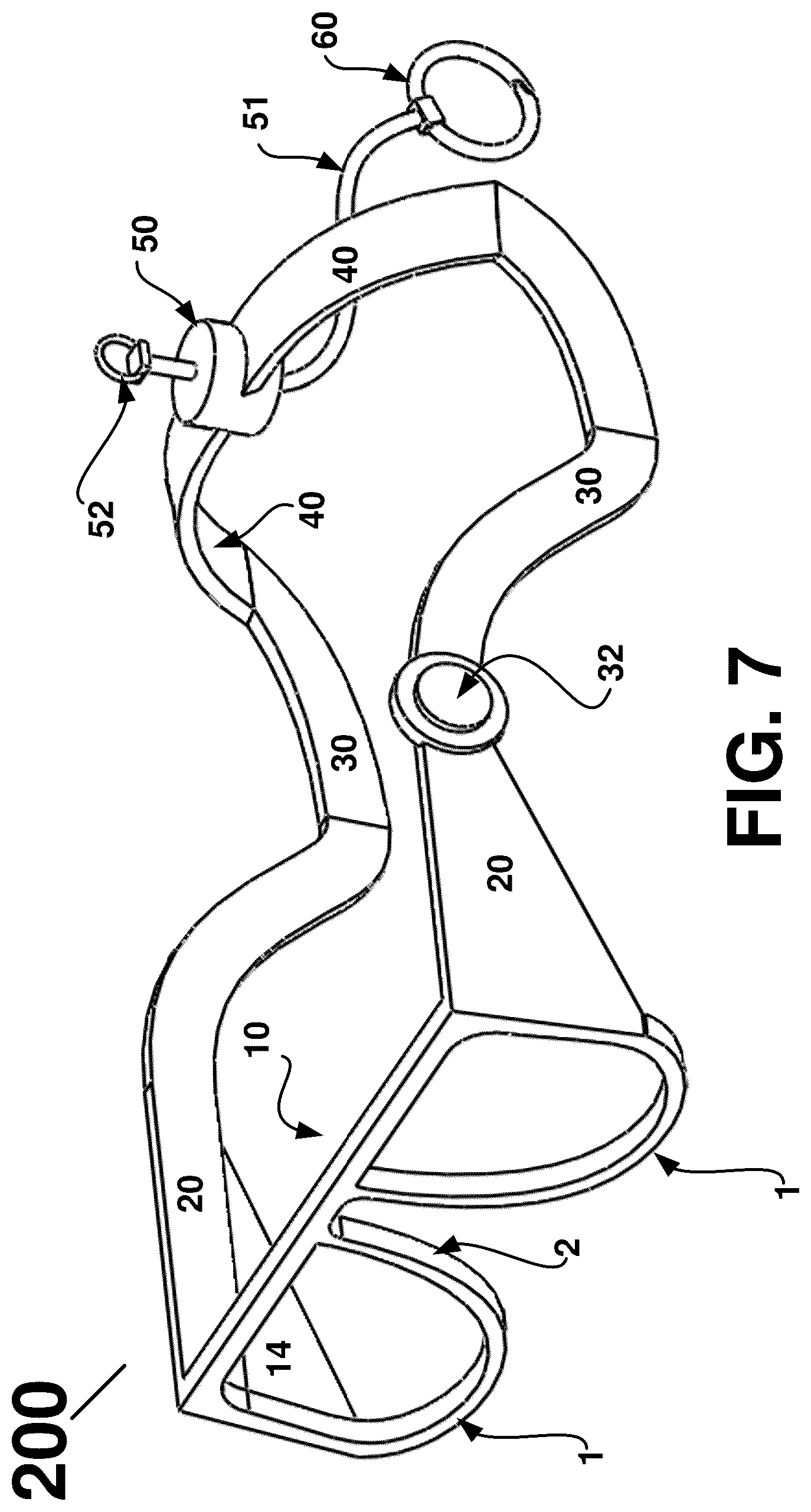 Patent US12345958 Figure 4 – Quadruped optical system