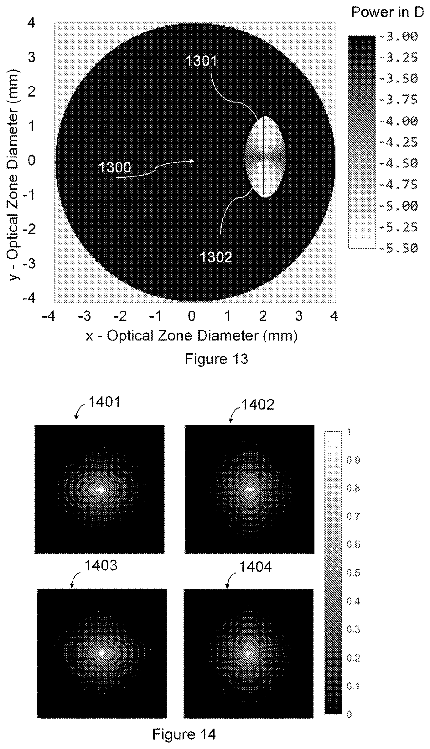Patent US12345961 Figure 12 – Freeform contact lens solution for myopia