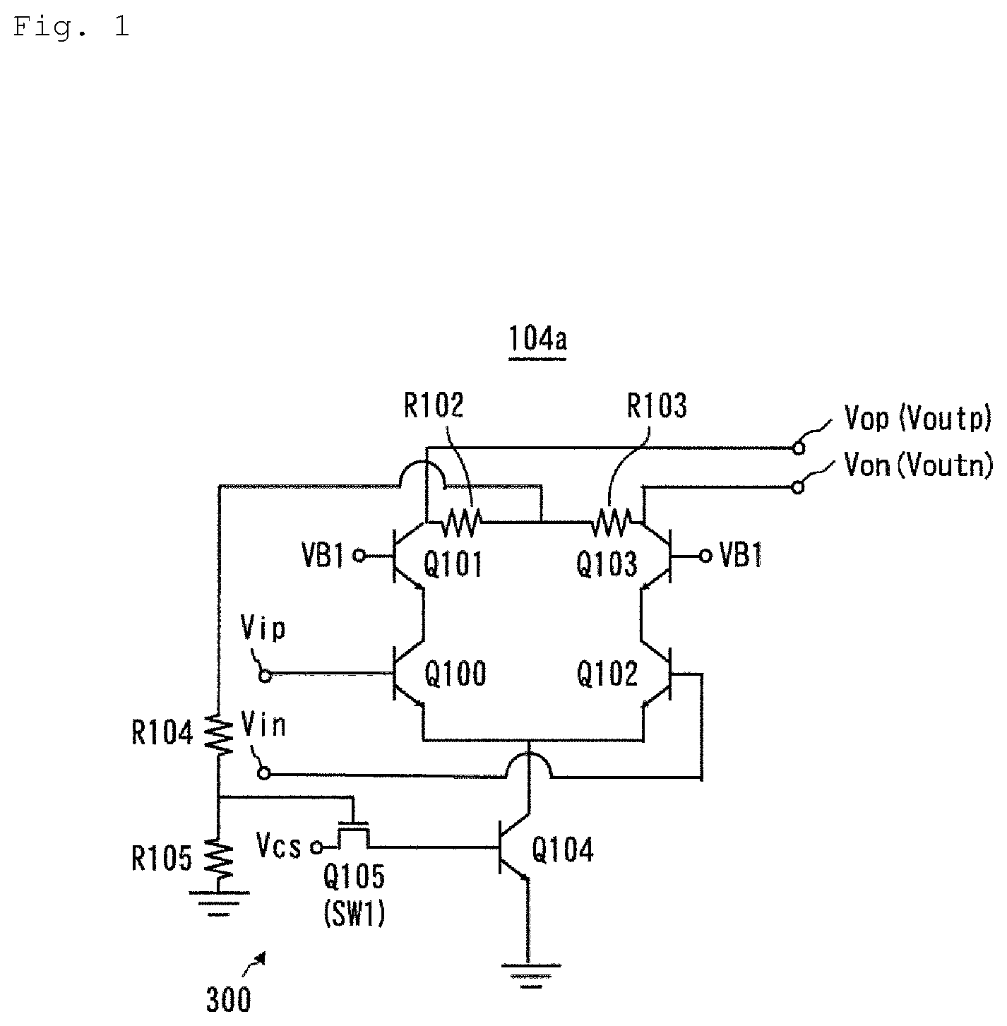 Patent US12345965 Figure 1 – Driver circuit