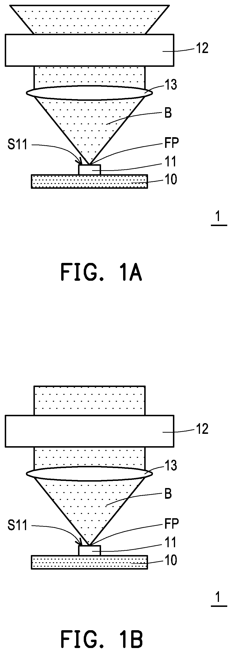 Patent US12345969 Figure 1 – Electronic device comprising a plurality of micro lenses switchable between a privacy mode and a share mode