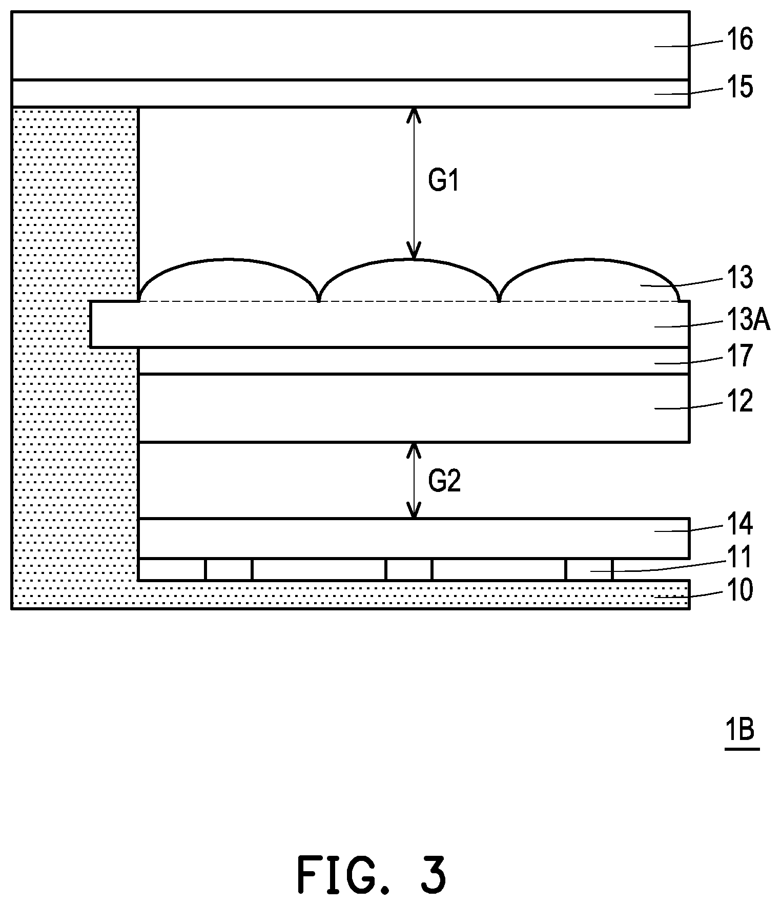 Patent US12345969 Figure 3 – Electronic device comprising a plurality of micro lenses switchable between a privacy mode and a share mode