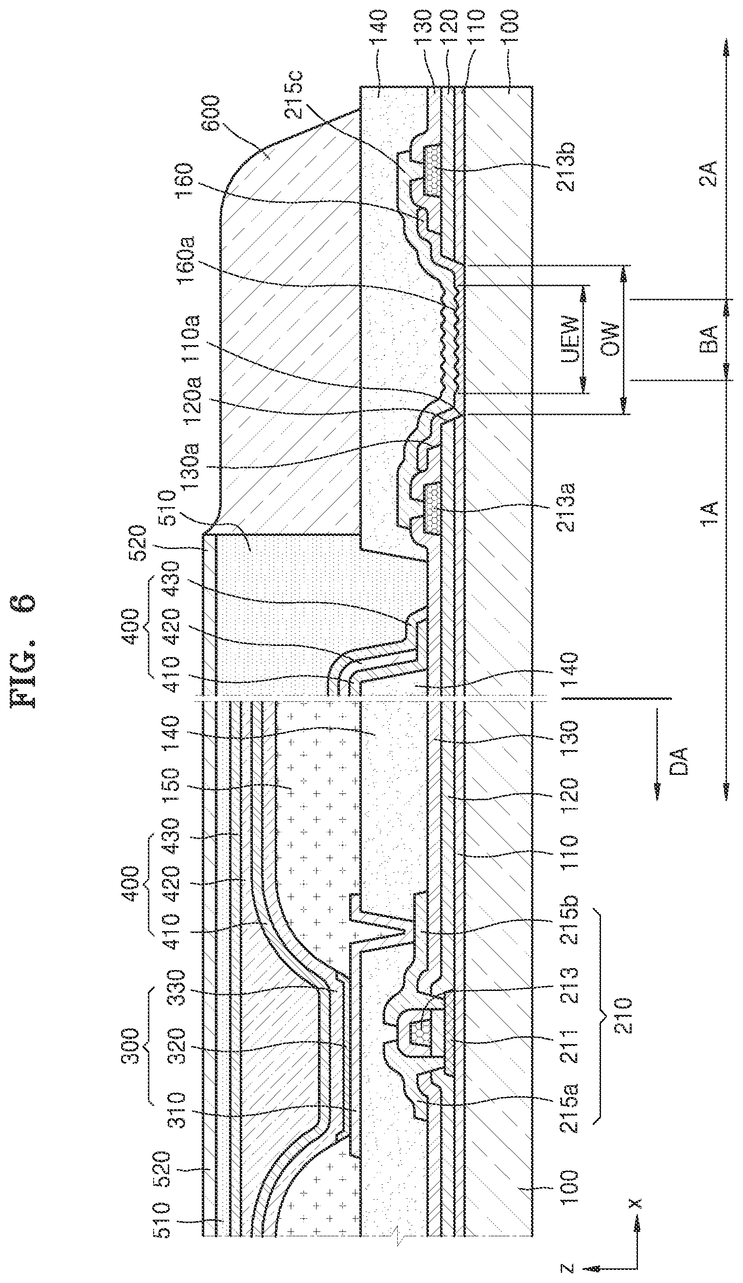 Patent US12345972 Figure 4 – Display apparatus and method of manufacturing the same