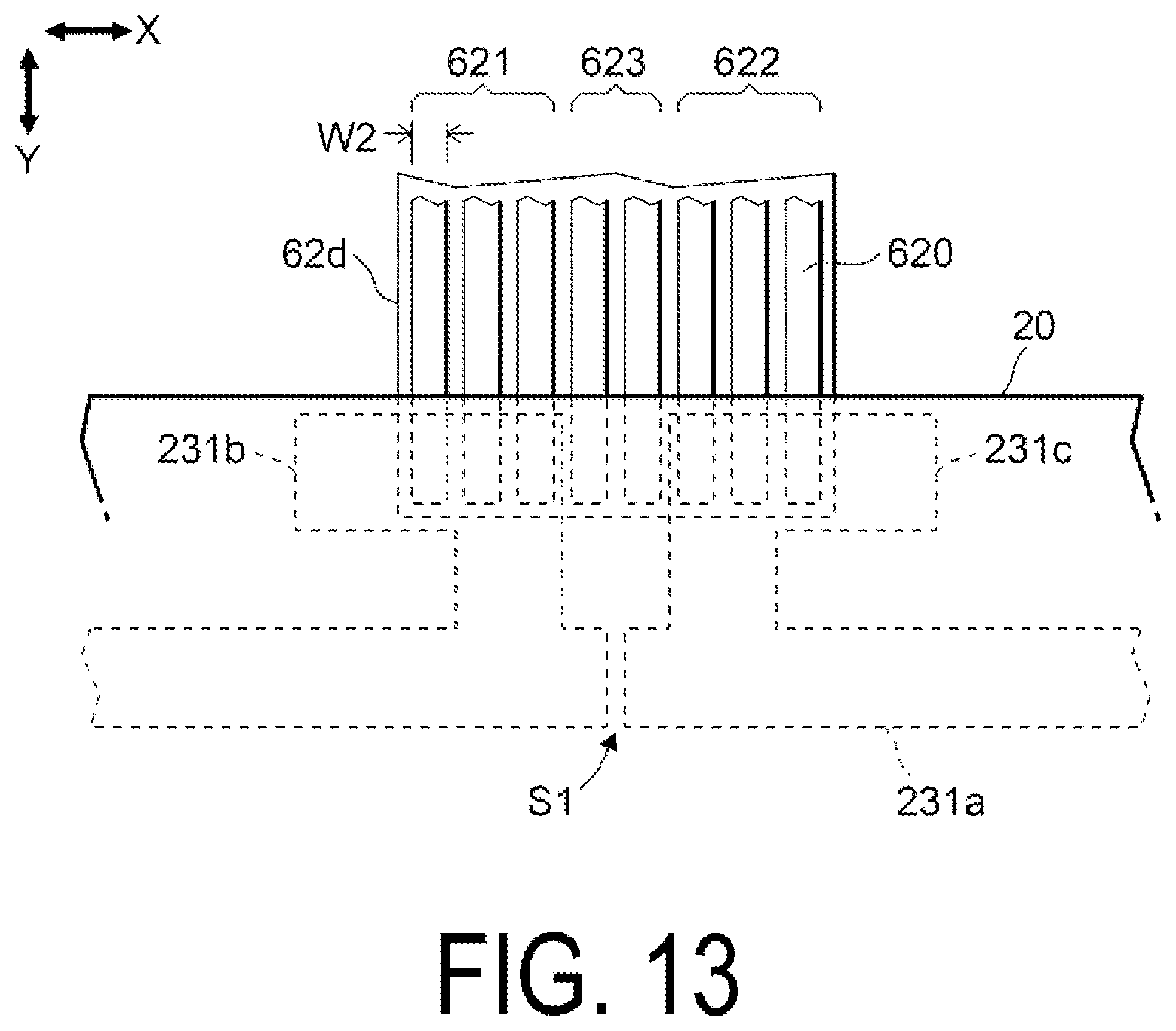 Patent US12345976 Figure 8 – Liquid crystal device having plural substrates and electronic apparatus
