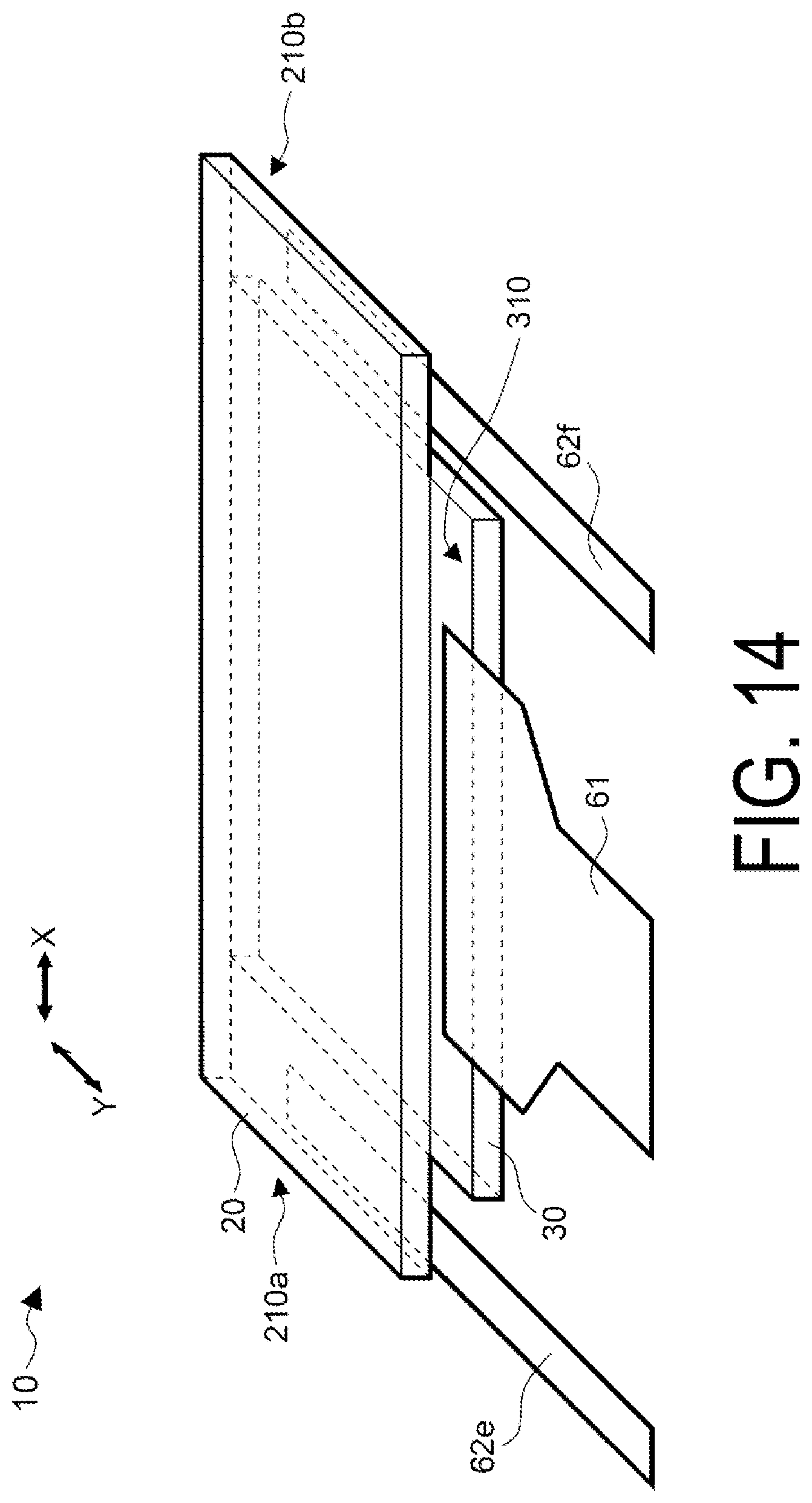 Patent US12345976 Figure 9 – Liquid crystal device having plural substrates and electronic apparatus