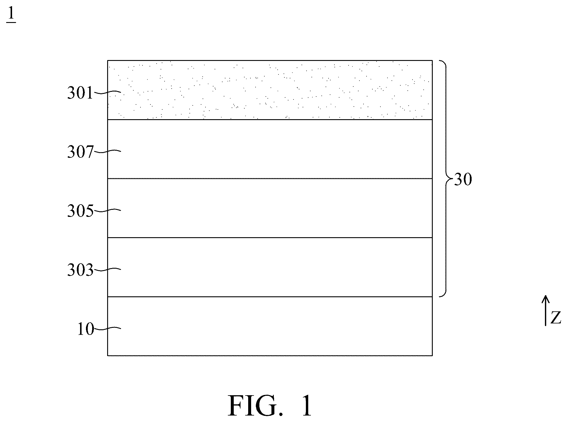 Patent US12345977 — Display device — Figure 1