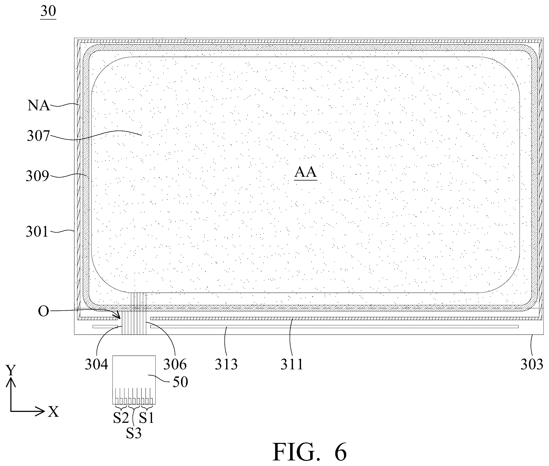 Patent US12345977 Figure 6 – Display device