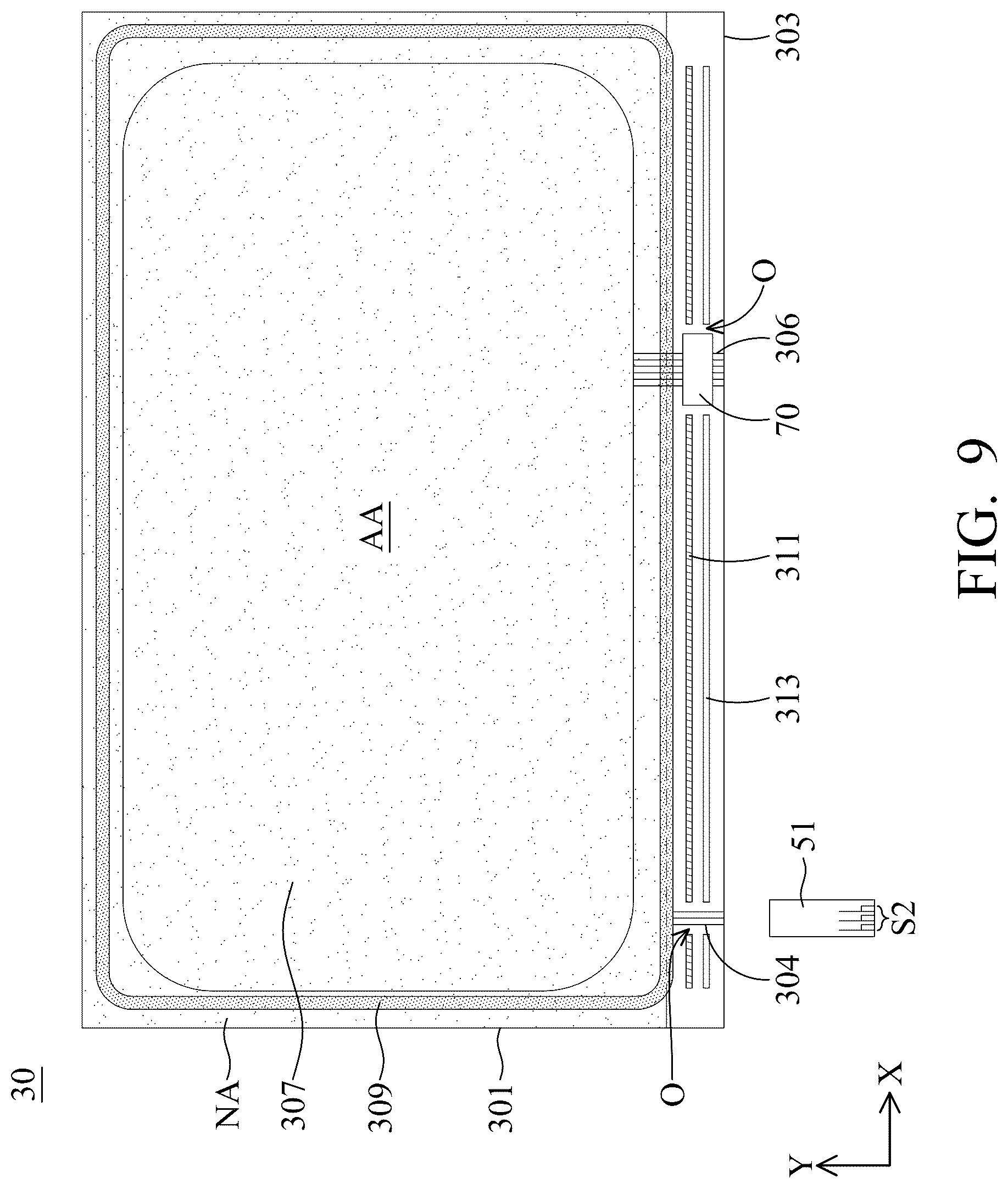 Patent US12345977 Figure 9 – Display device