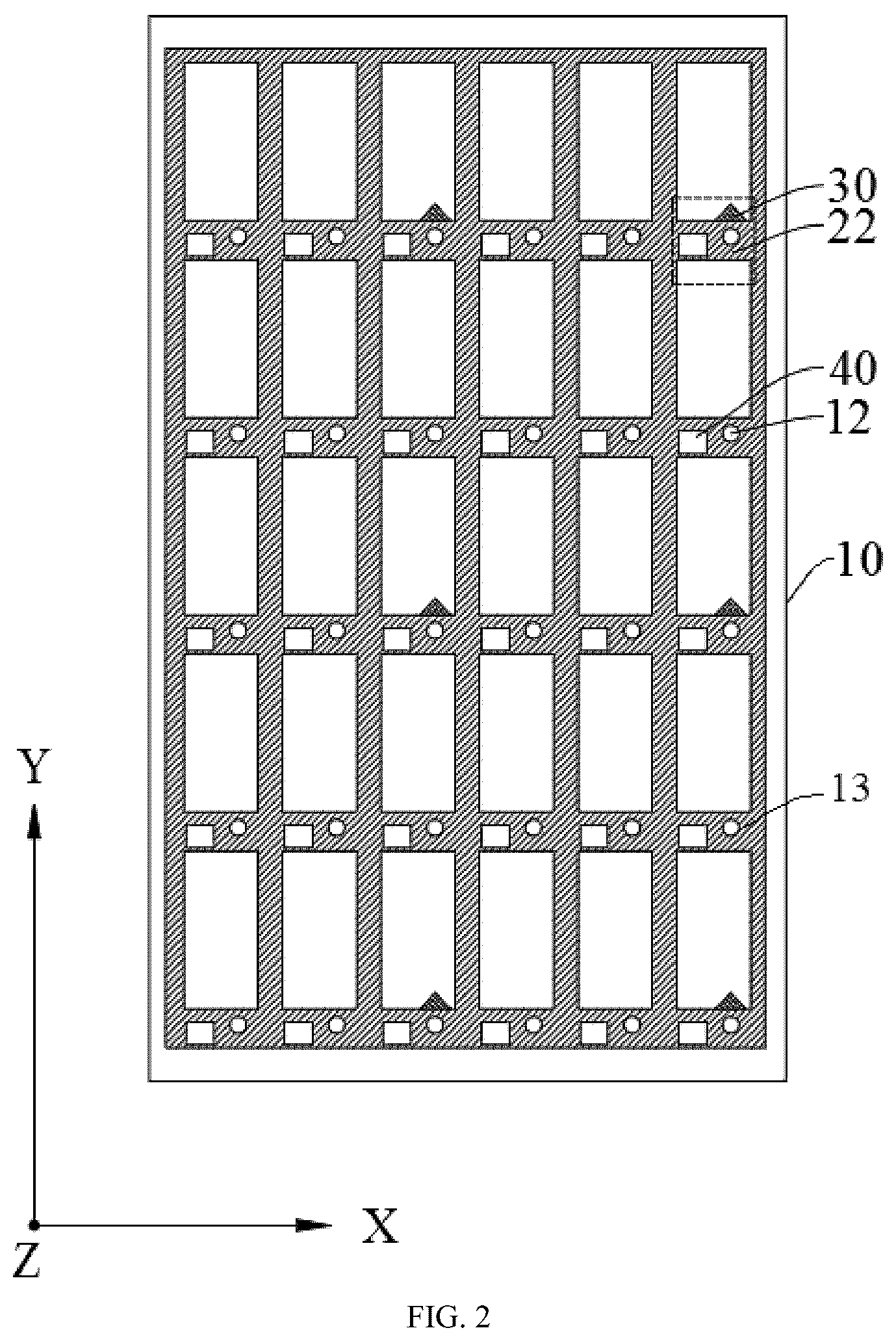Patent US12345979 Figure 2 – Display panel
