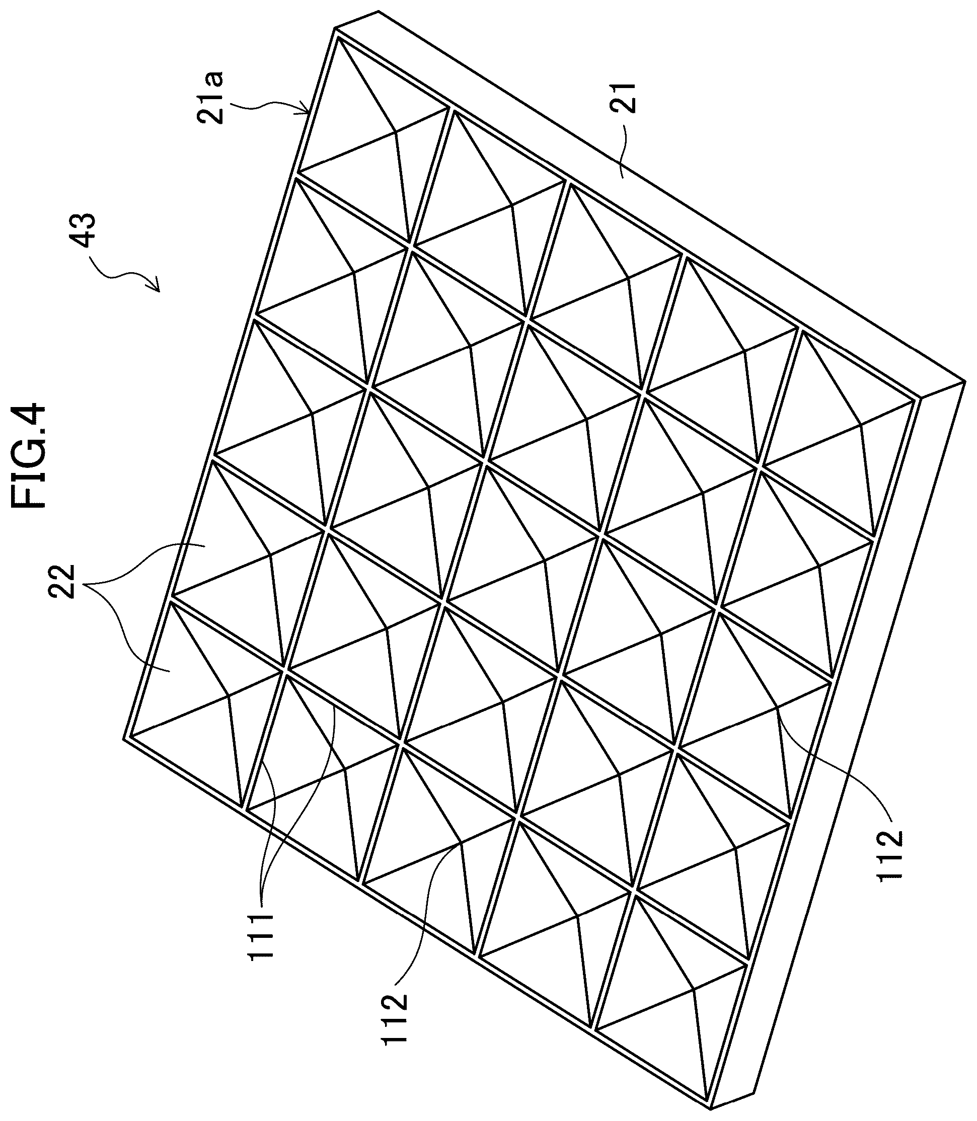 Patent US12345980 Figure 4 – Optical sheet laminate, backlight unit, liquid crystal display device, information equipment, and production method for backlight unit