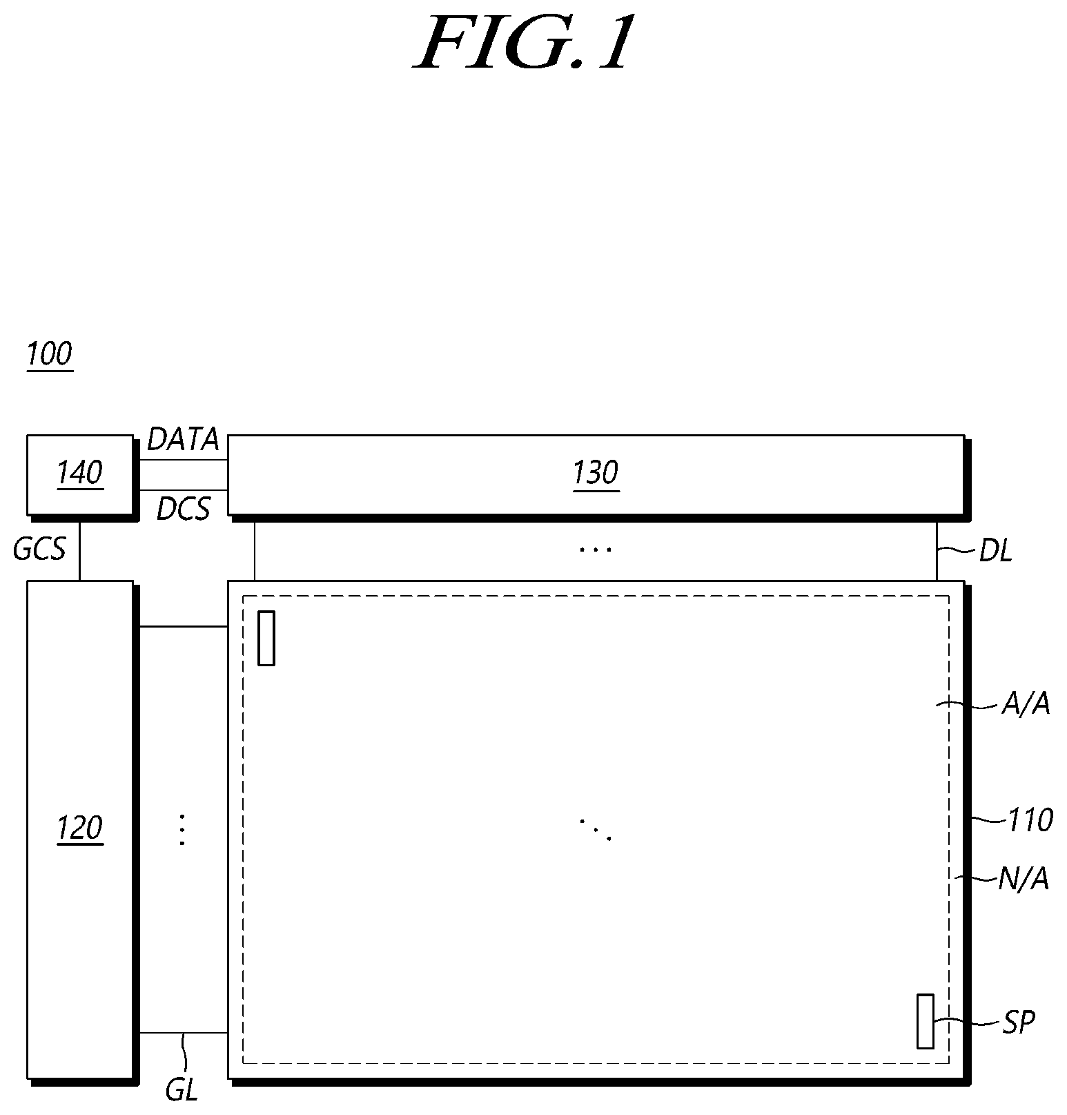 Patent US12345981 Figure 1 – Backlight unit, display device and driving method