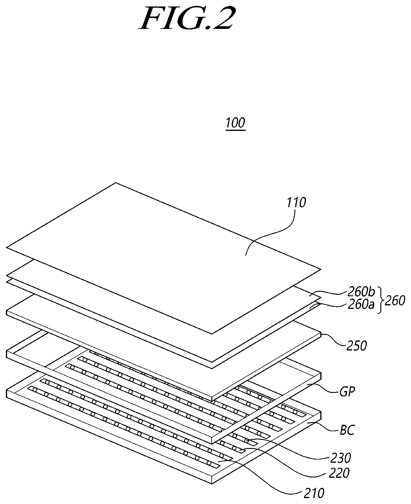 Patent US12345981 Figure 2 – Backlight unit, display device and driving method