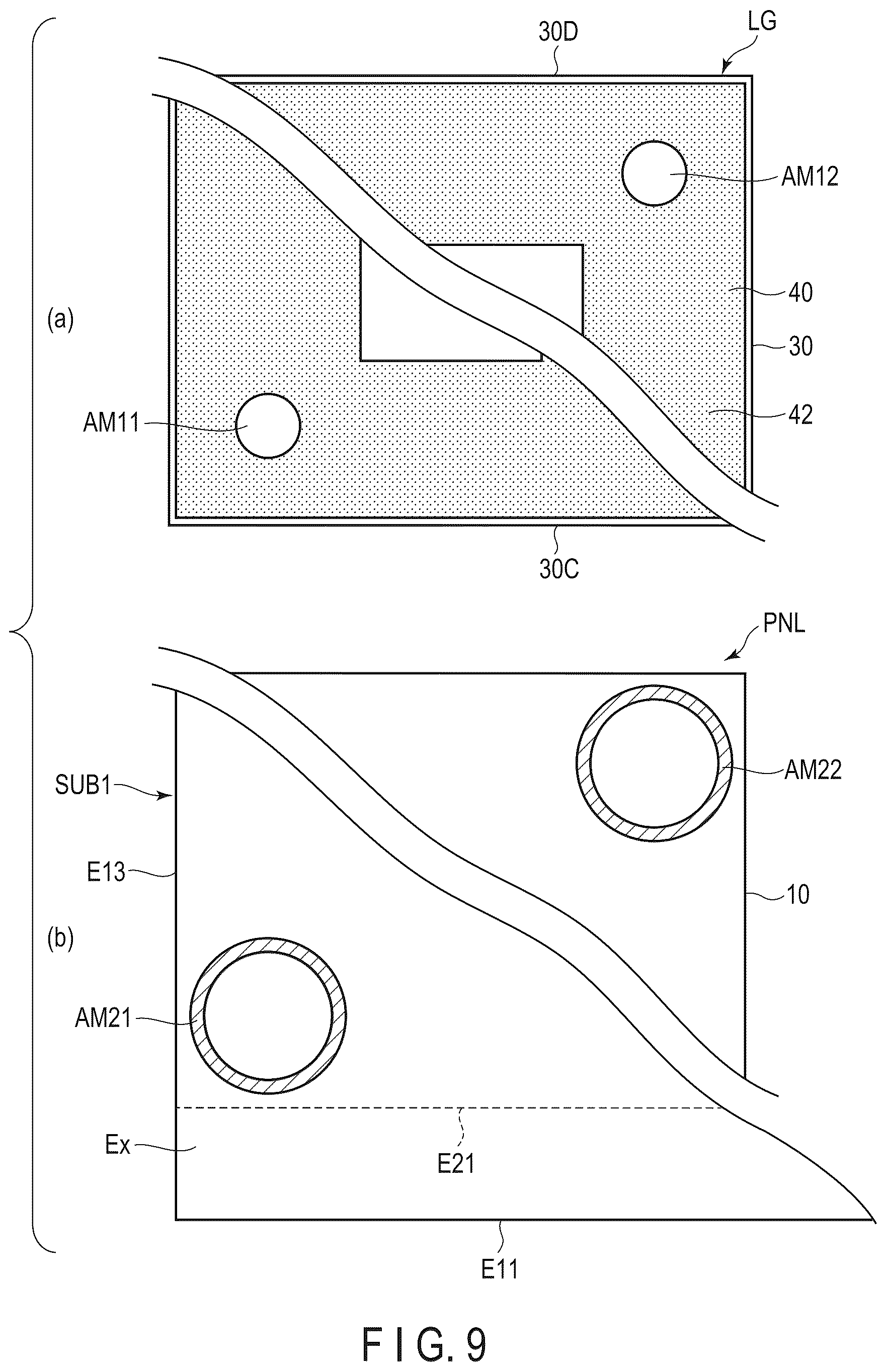 Patent US12345982 Figure 9 – Display device