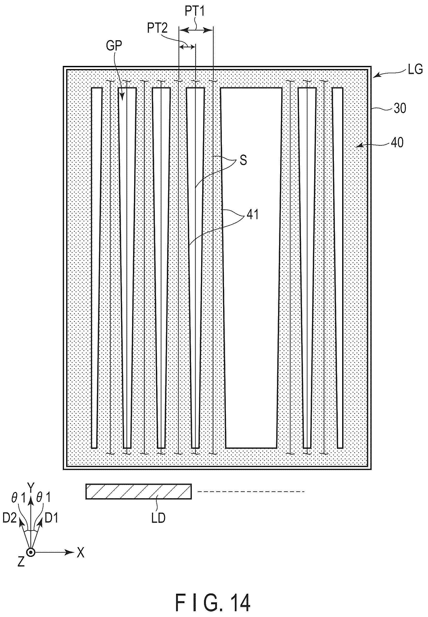 Patent US12345982 Figure 14 – Display device