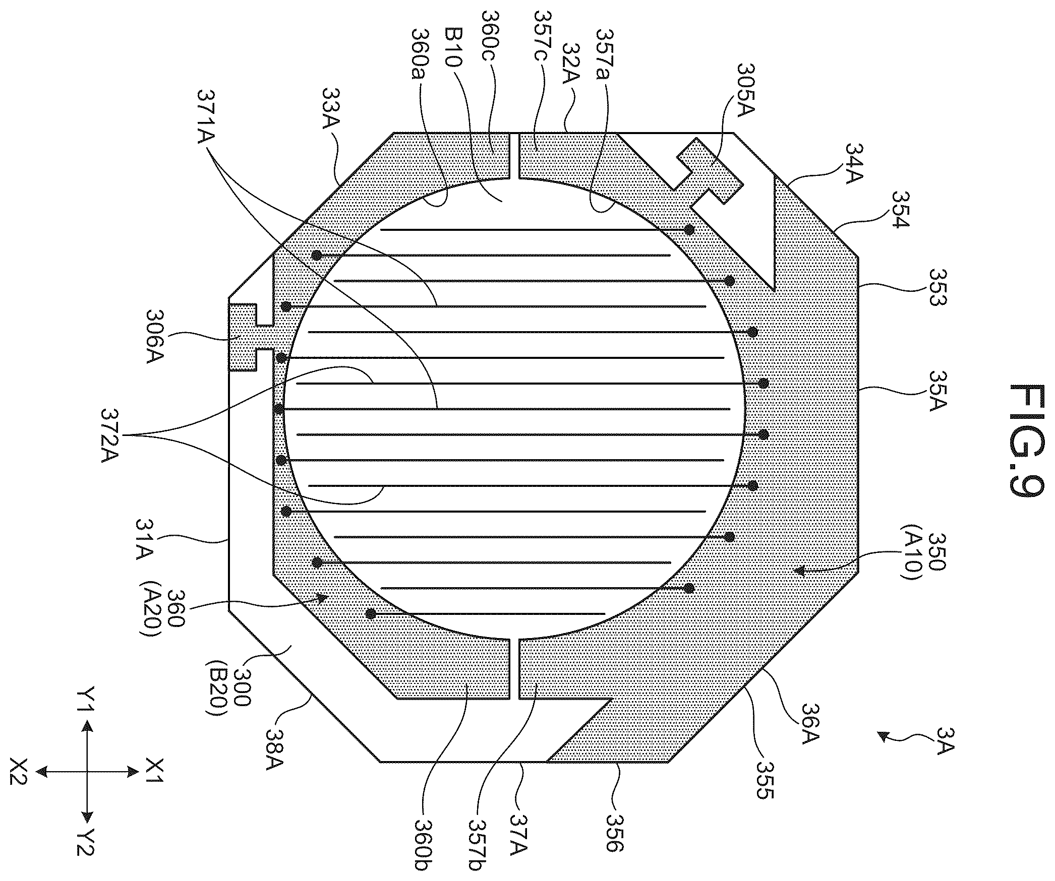 Patent US12345983 Figure 8 – Light adjustment device and panel unit